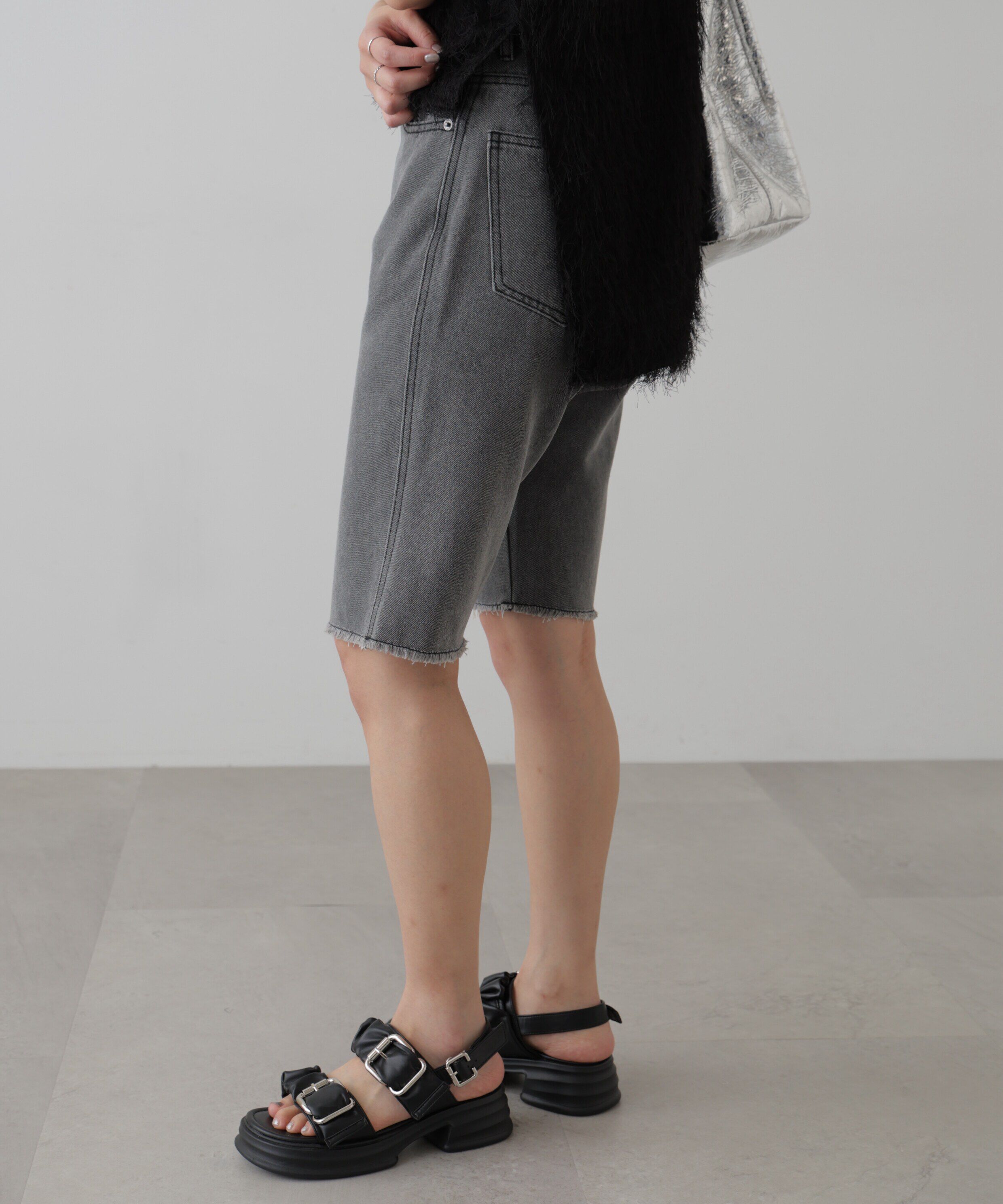  「バイカーデニムパンツ」|その他|