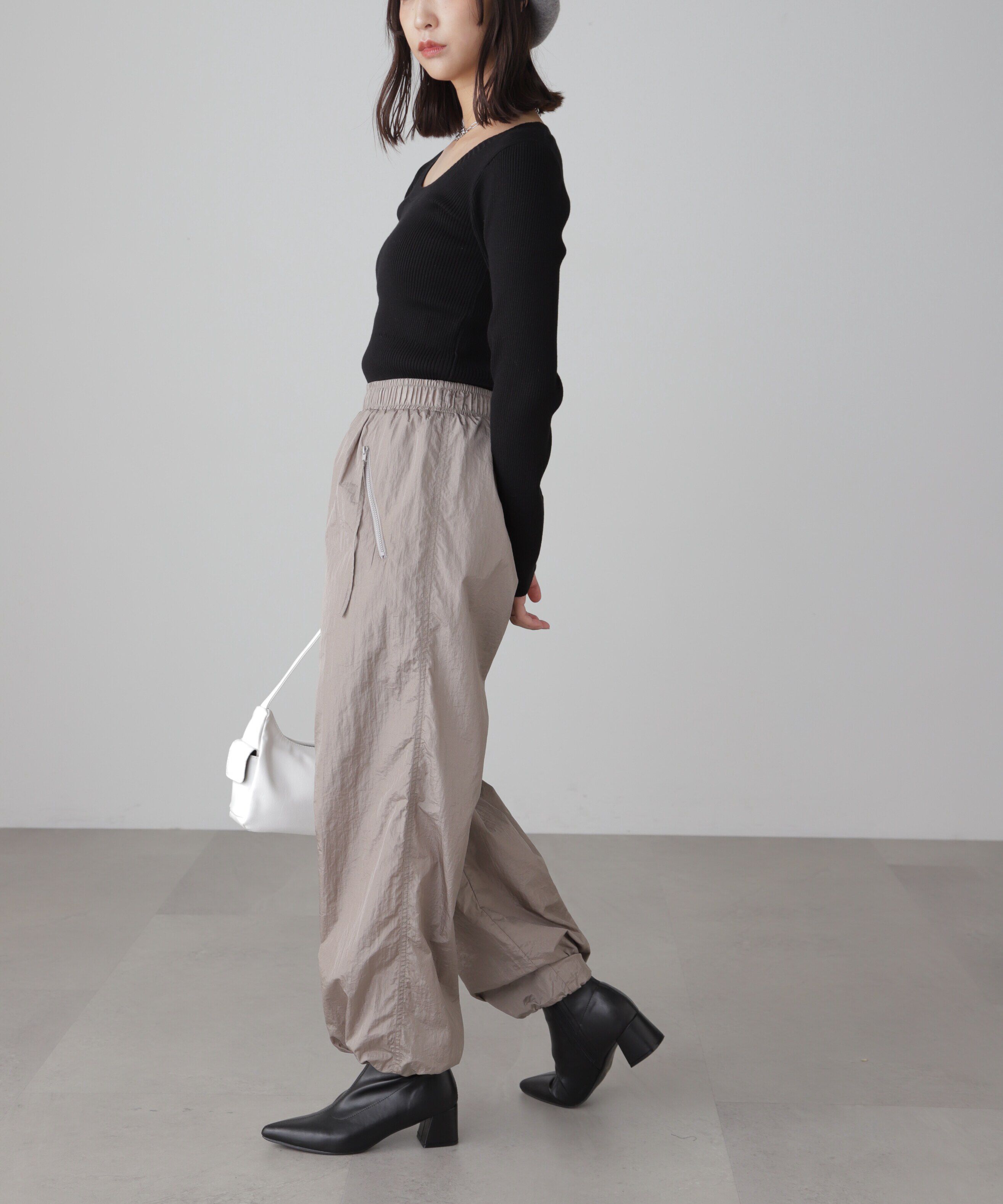  「ジップポケットパラシュートパンツ」|その他|