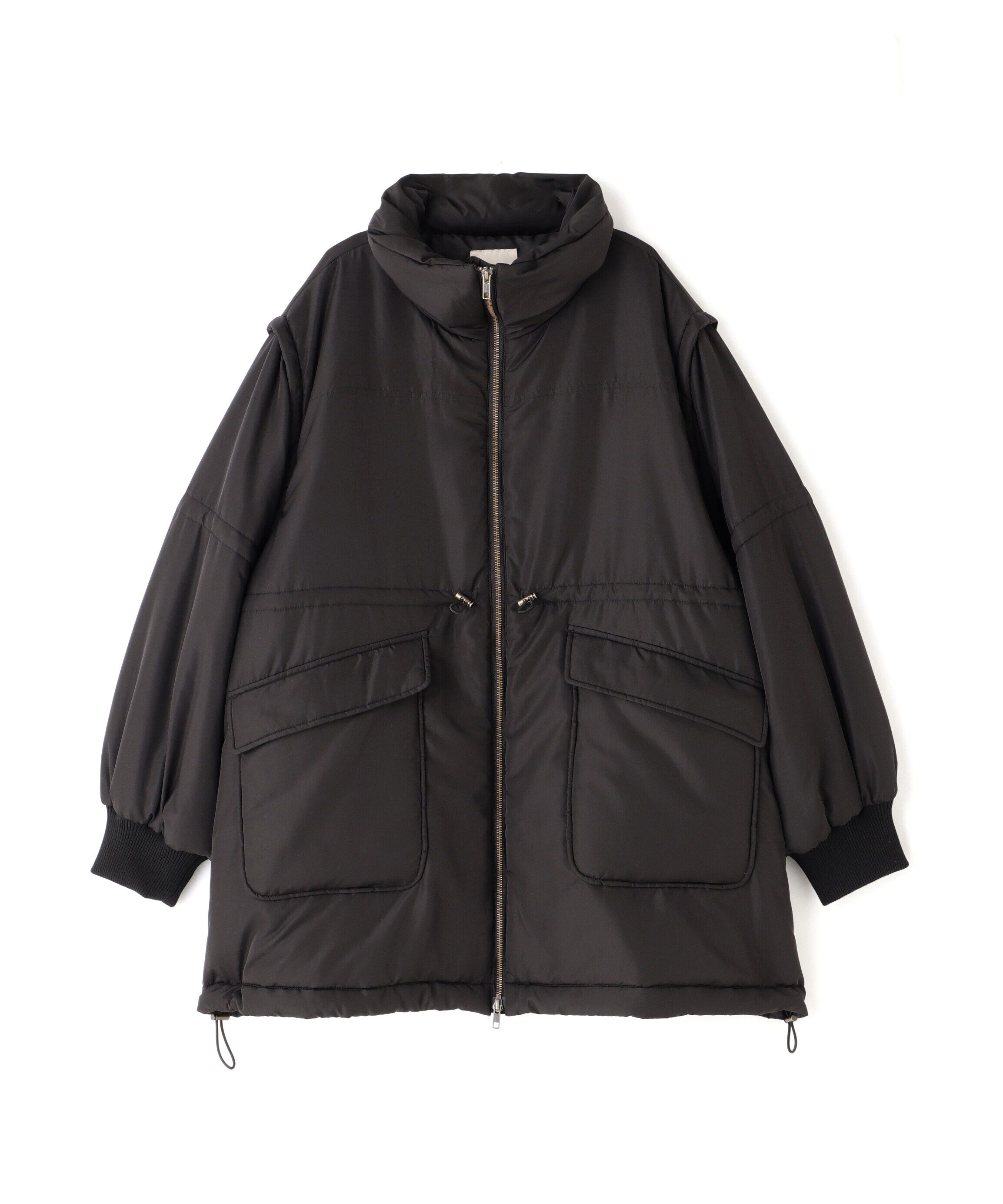  「スタンド中綿ウエストドロストコート」|その他|