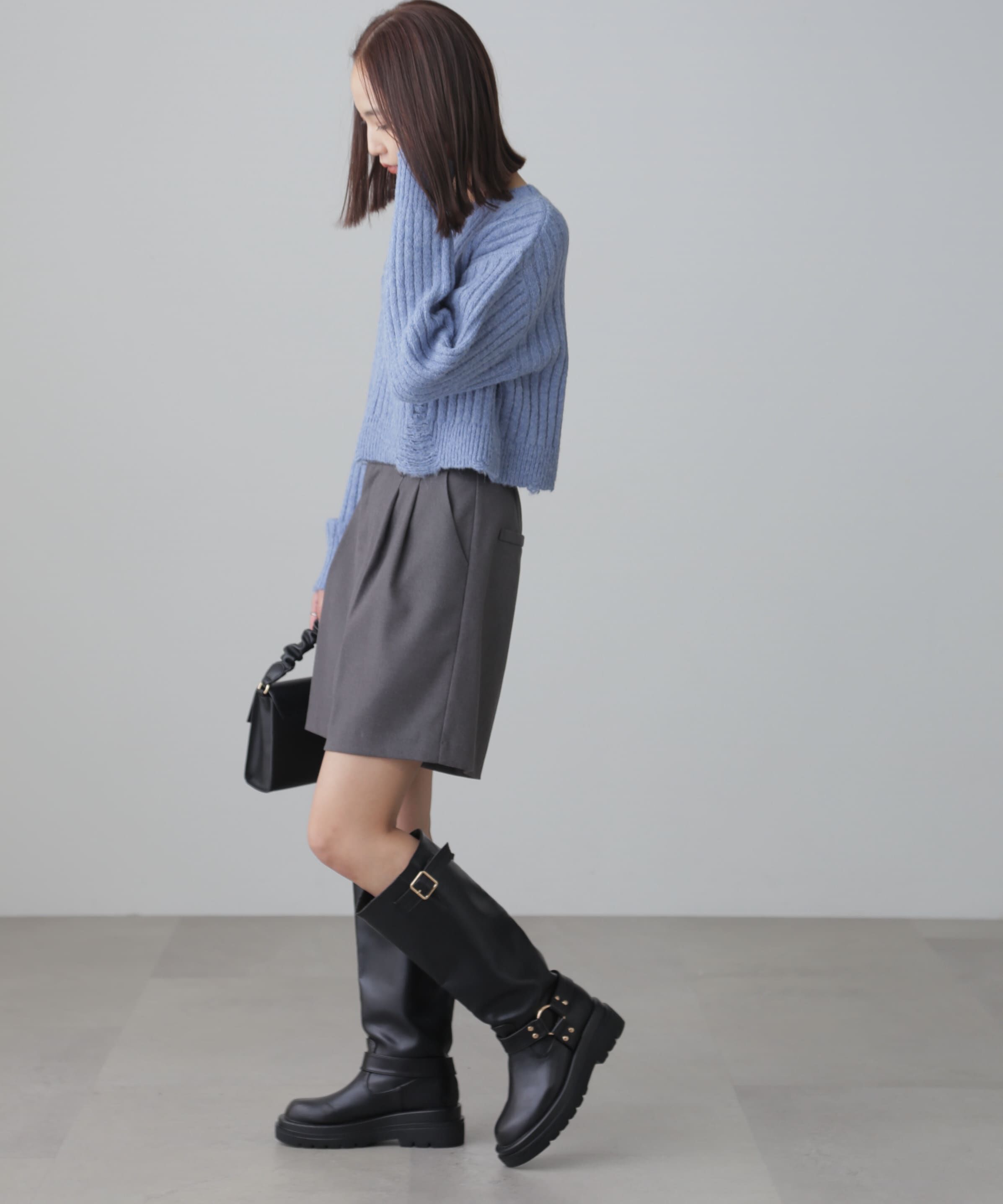  「クラッシュニット」|ニット・セーター|