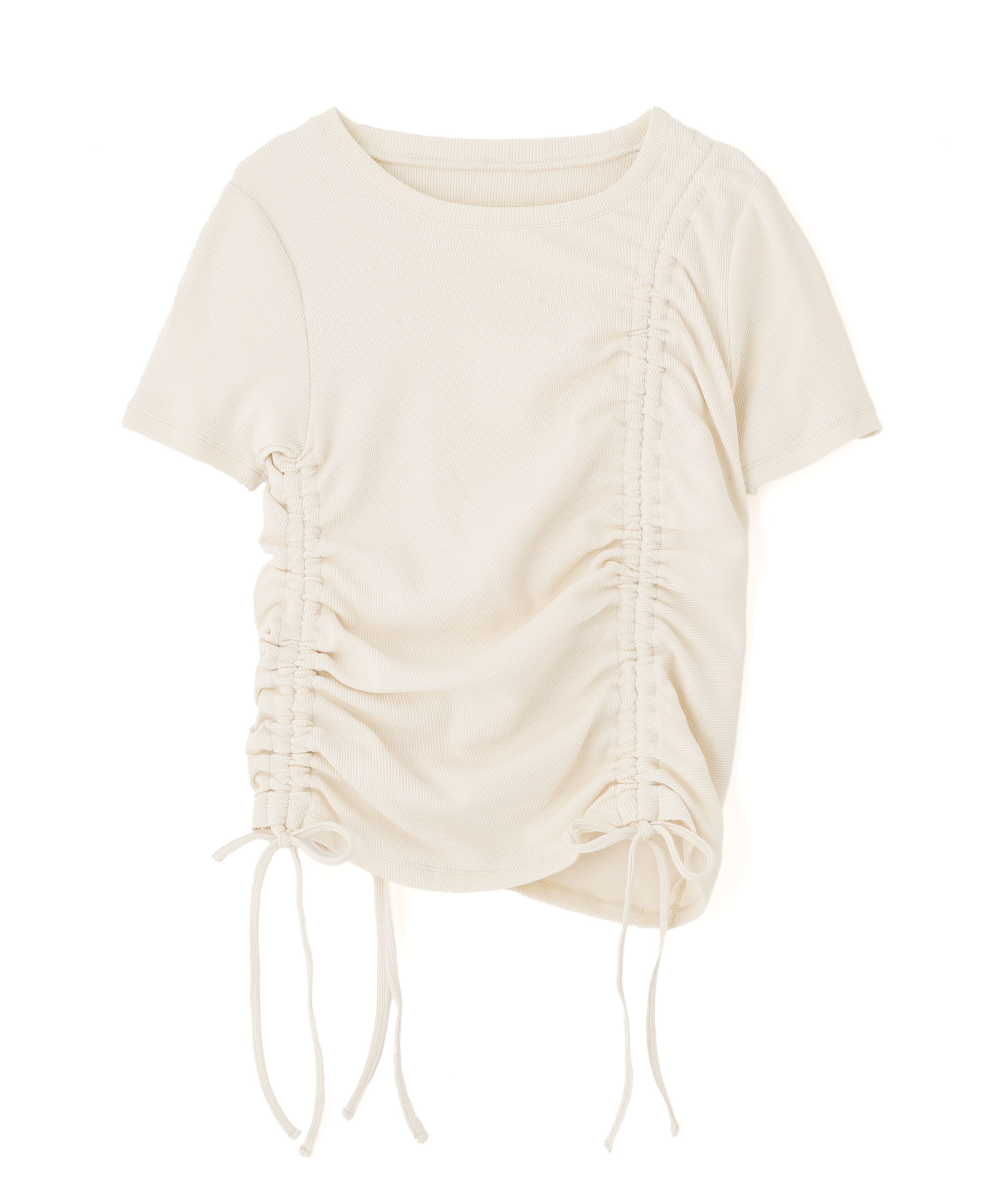  「アシメドロストリブカットソー」|Tシャツ・カットソー|