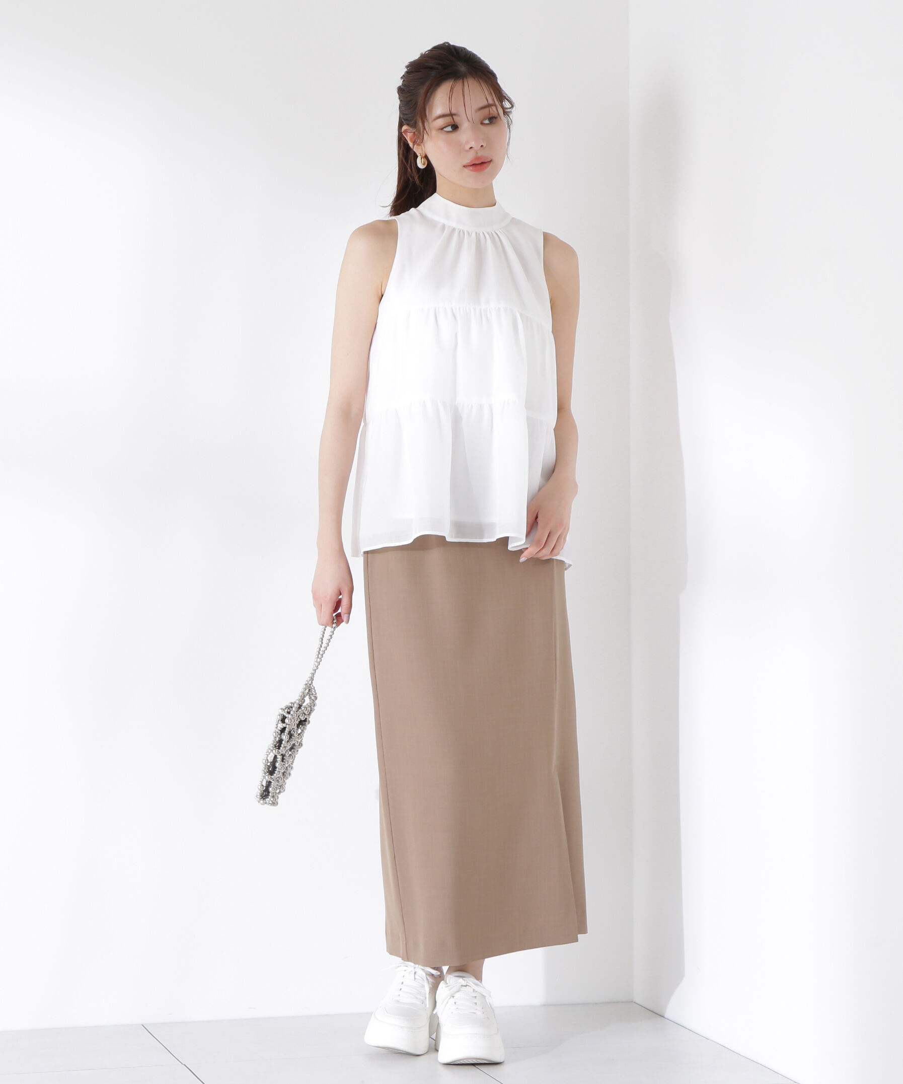 PROPORTION BODY DRESSING「ティアードボウタイブラウス」|シャツ・ブラウス|