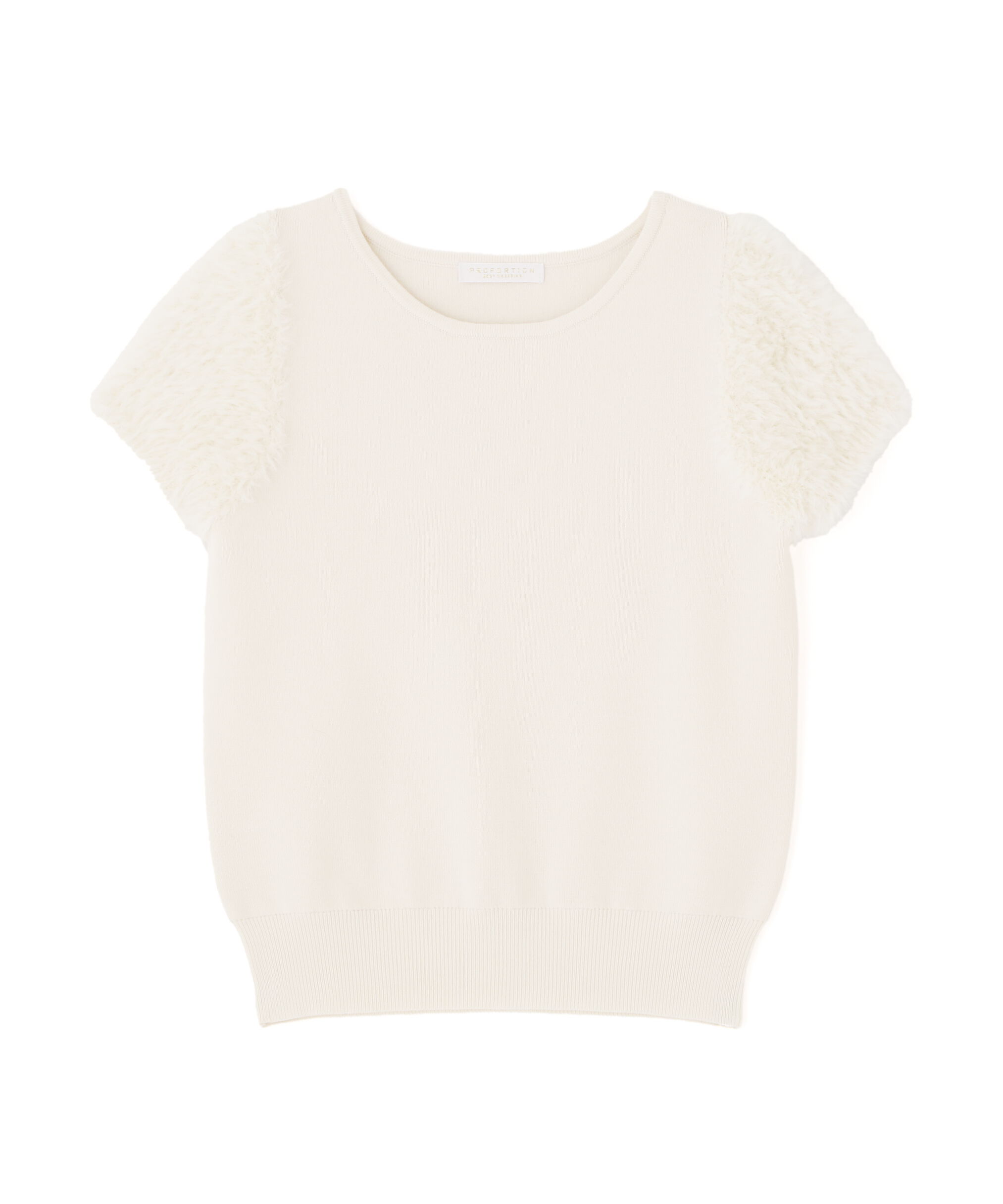 PROPORTION BODY DRESSING「＜ハンドウォッシャブル＞ドッキングスリーブニット」|ニット・セーター|