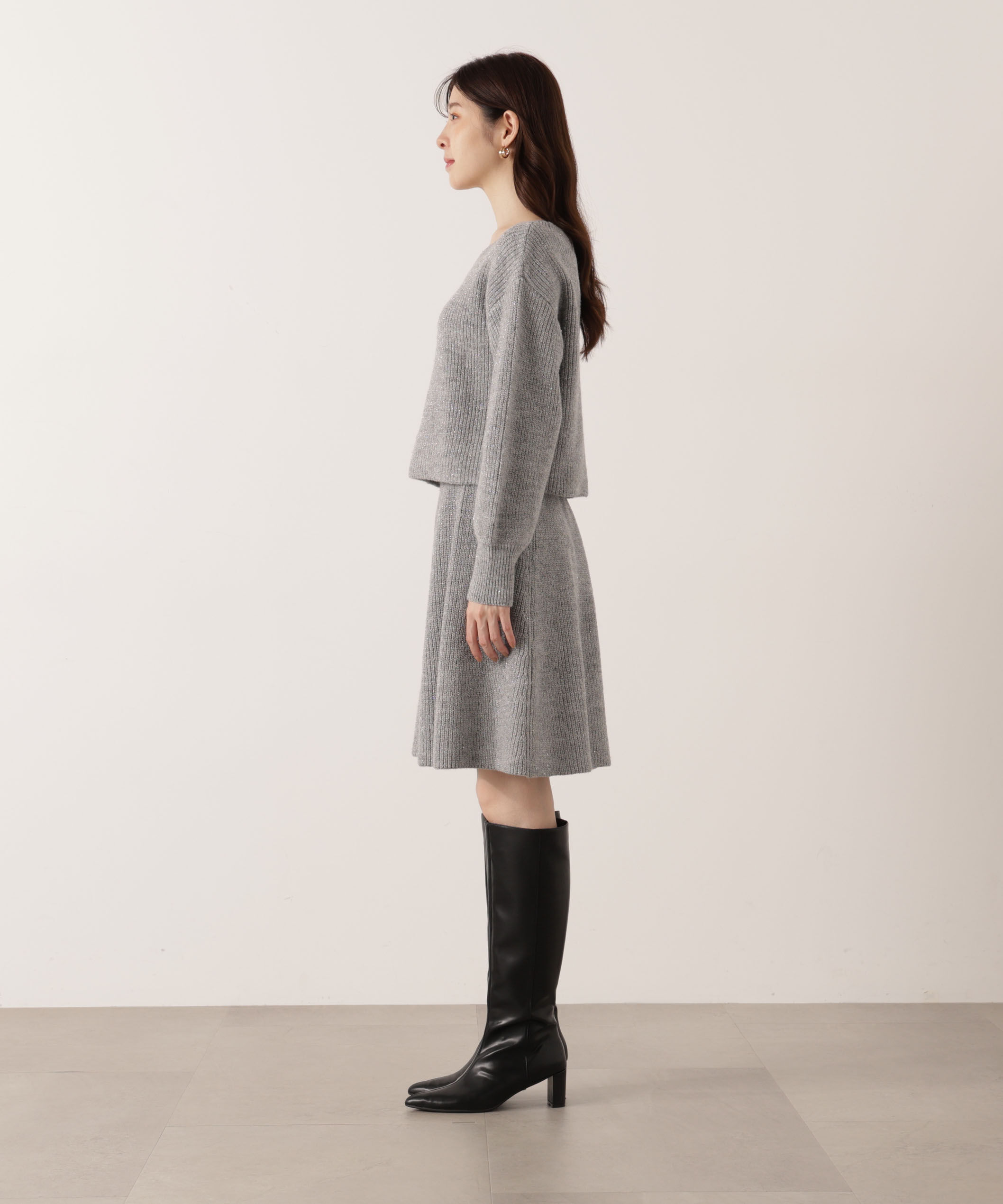PROPORTION BODY DRESSING「片畦ミニSETUP  25AW」|ワンピース|