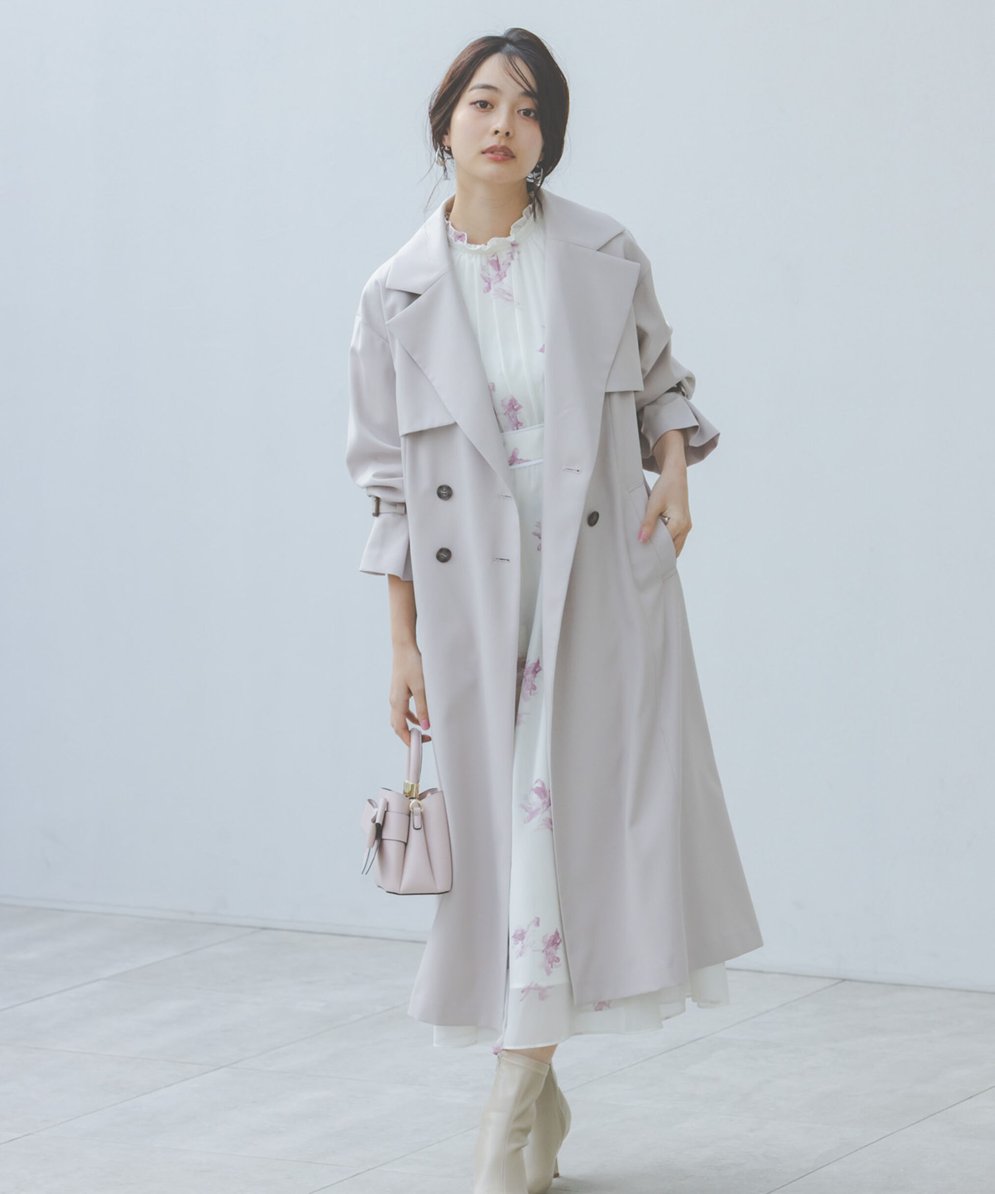 PROPORTION BODY DRESSING「＜防シワ/花粉リリース＞ベーシックトレンチコート」|その他|