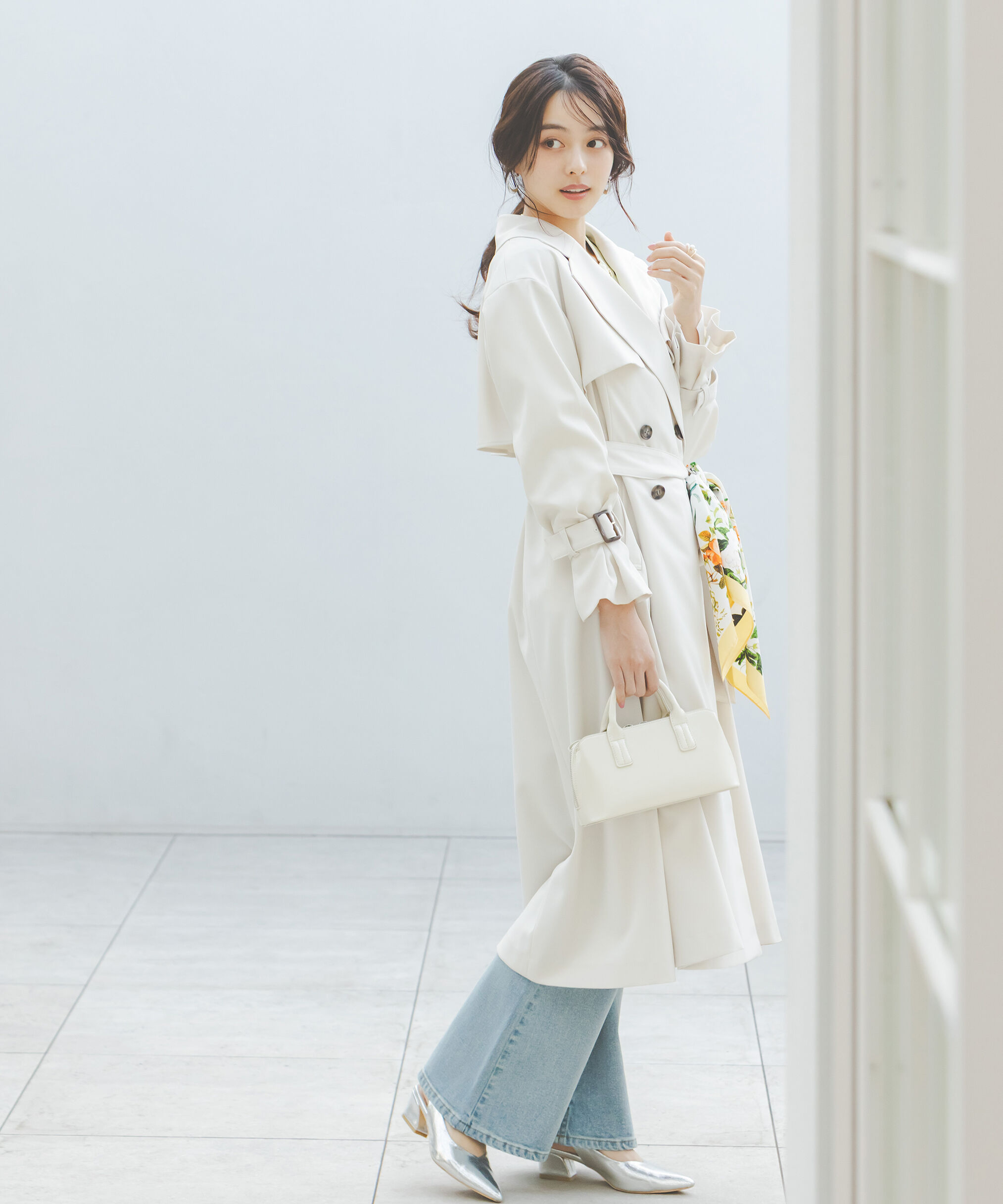 PROPORTION BODY DRESSING「＜防シワ/花粉リリース＞ベーシックトレンチコート」|その他|