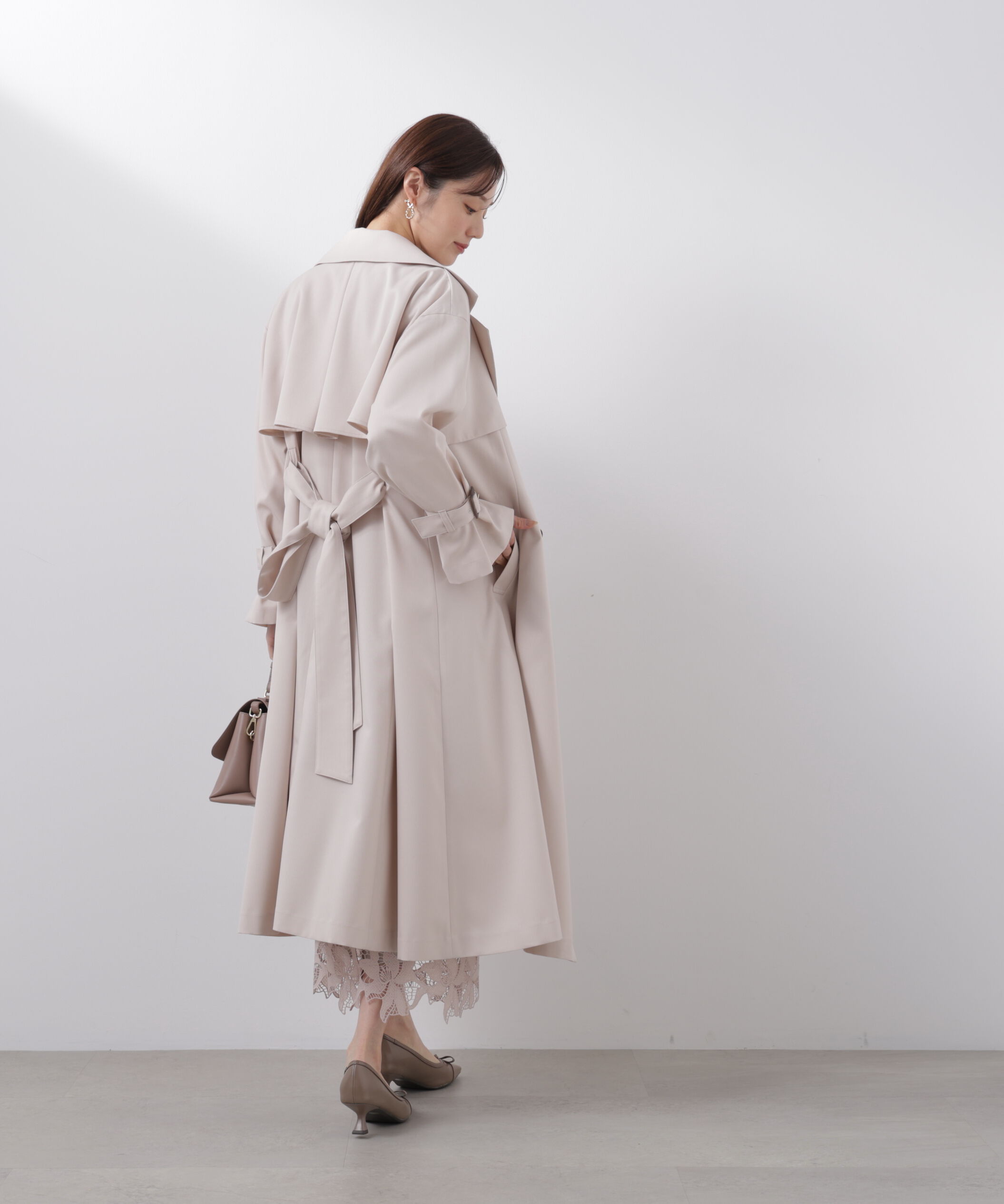 PROPORTION BODY DRESSING「＜防シワ/花粉リリース＞ベーシックトレンチコート」|その他|