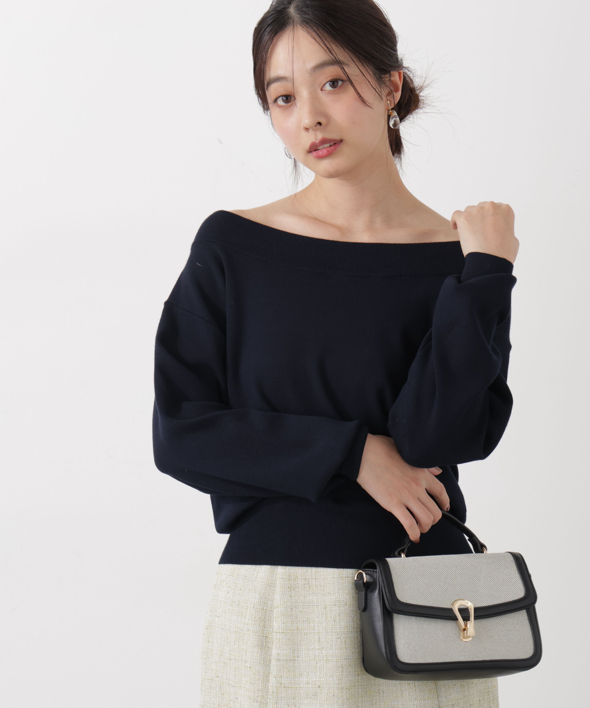 PROPORTION BODY DRESSING「2wayベーシックニット　　26SS」|ニット・セーター|