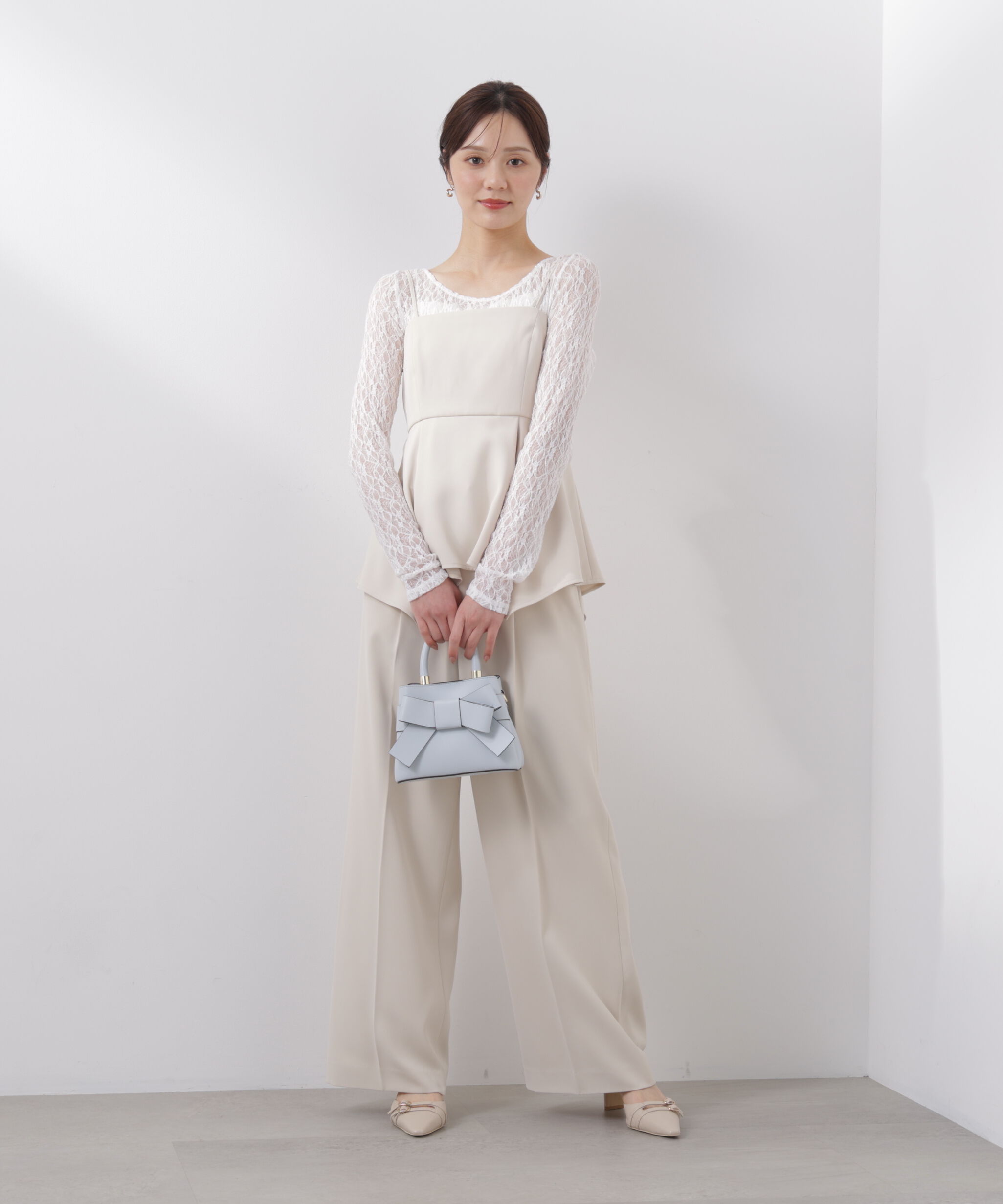 PROPORTION BODY DRESSING「ベルト付きワイドパンツ　26SS」|その他|