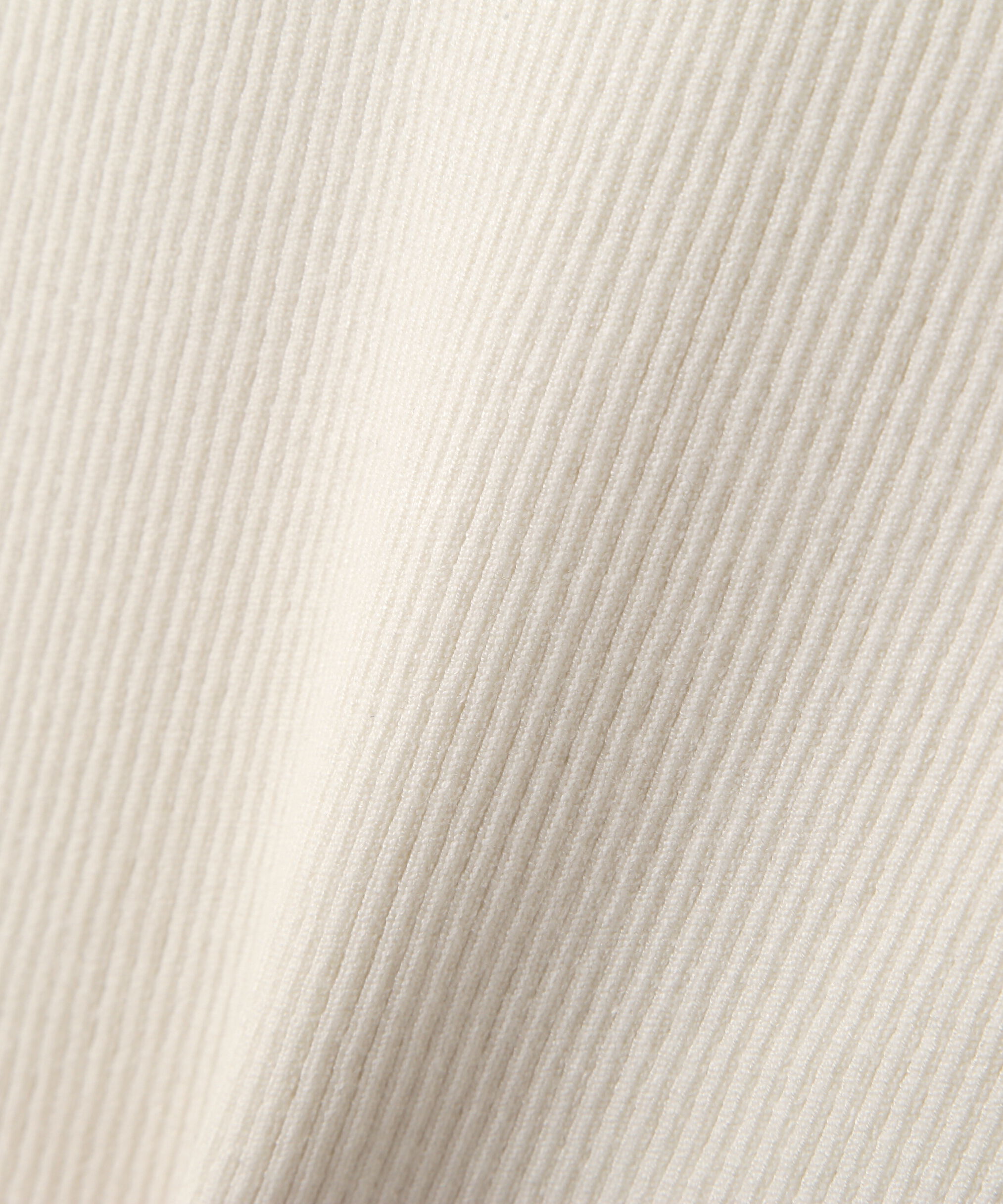 PROPORTION BODY DRESSING「バー付きアシメリブニット　　26SS」|ニット・セーター|