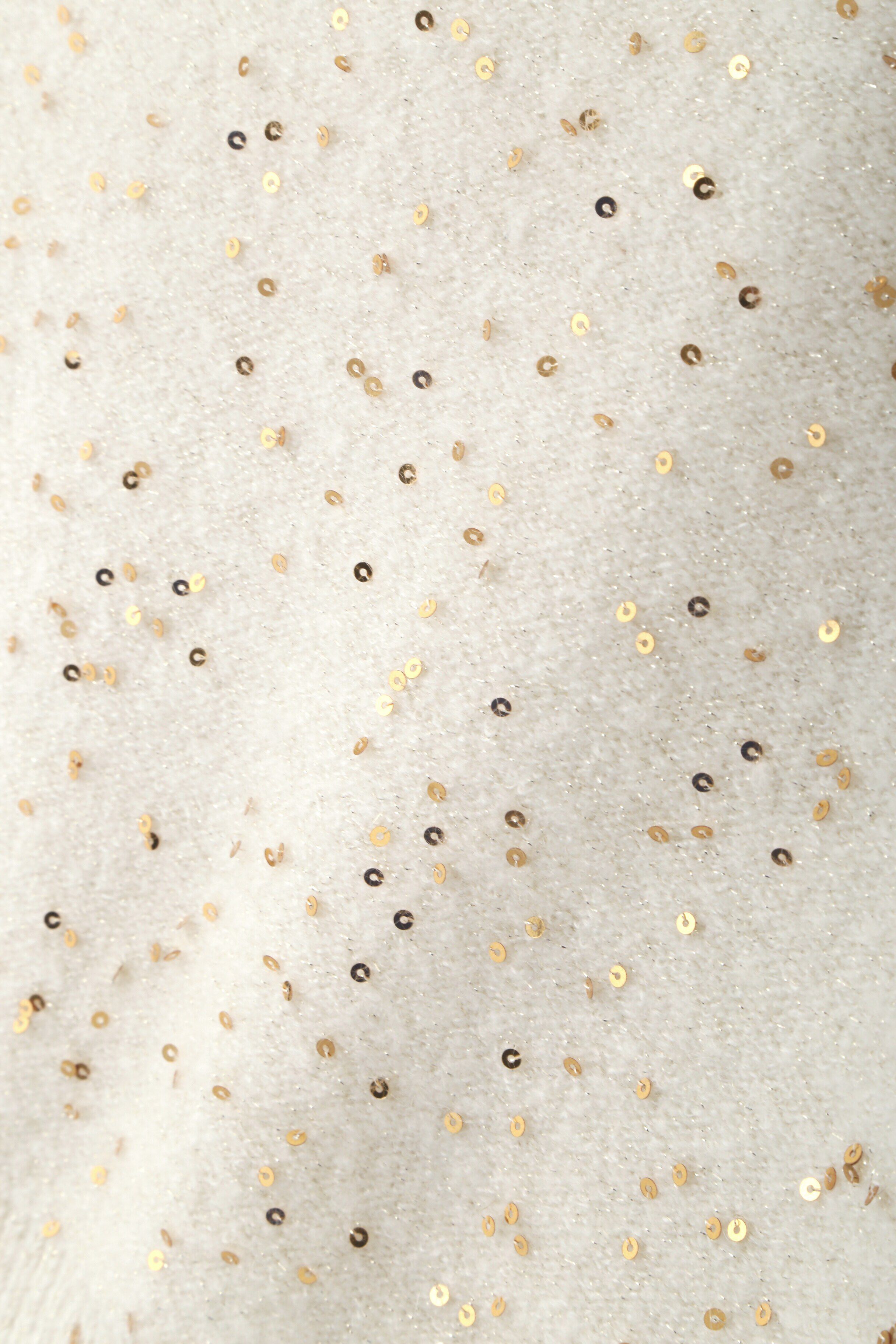  「◆スパンコールニットベアトップ」|ニット・セーター|