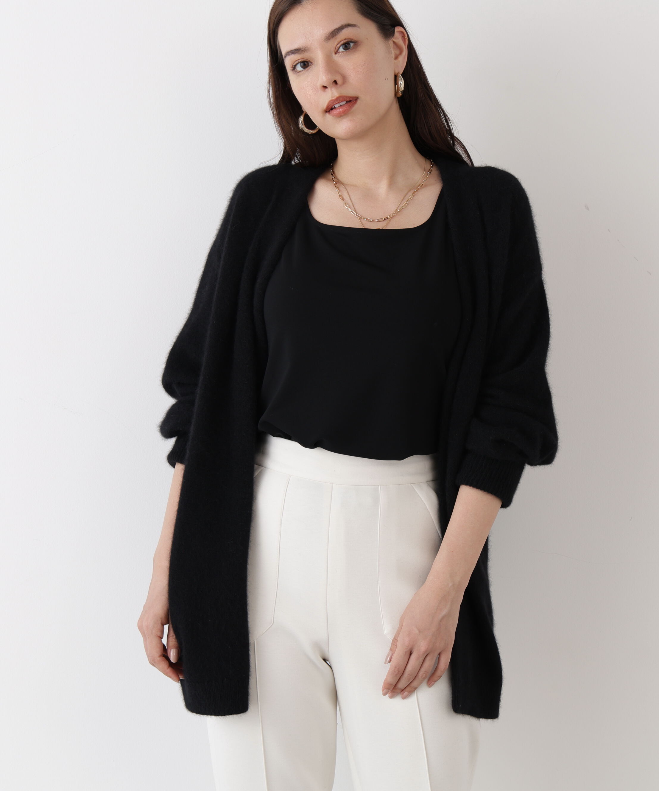  「エアリーウールVネックカーディガン」|その他|