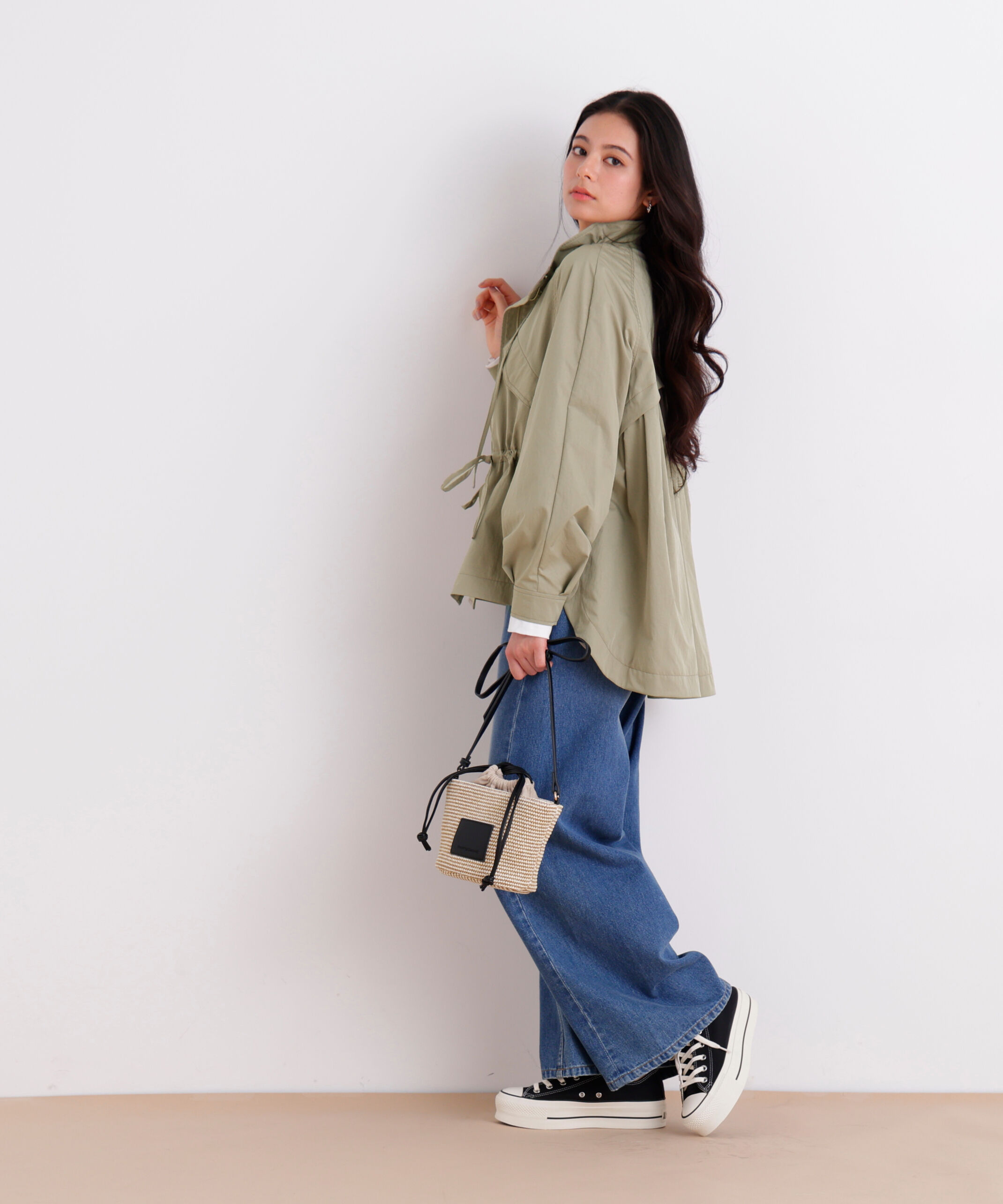  「［WEB限定カラー］ストレッチツイルマウンテンパーカー」|ブルゾン・スタジャン|