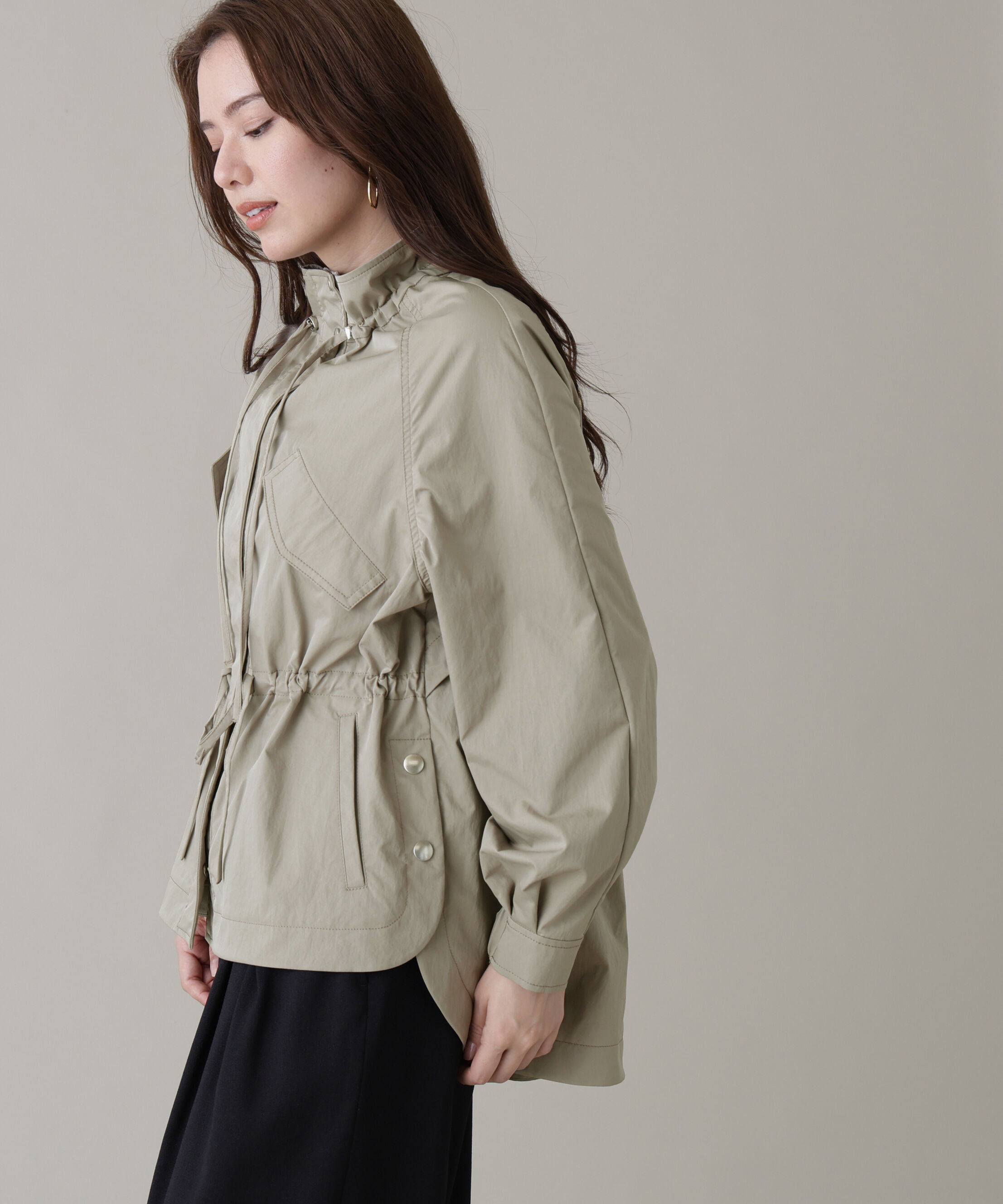  「［WEB限定カラー］ストレッチツイルマウンテンパーカー」|ブルゾン・スタジャン|