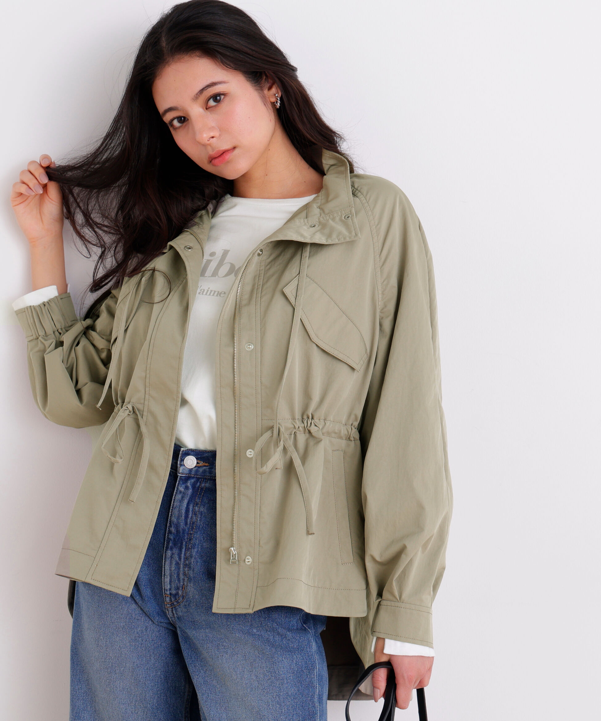  「［WEB限定カラー］ストレッチツイルマウンテンパーカー」|ブルゾン・スタジャン|