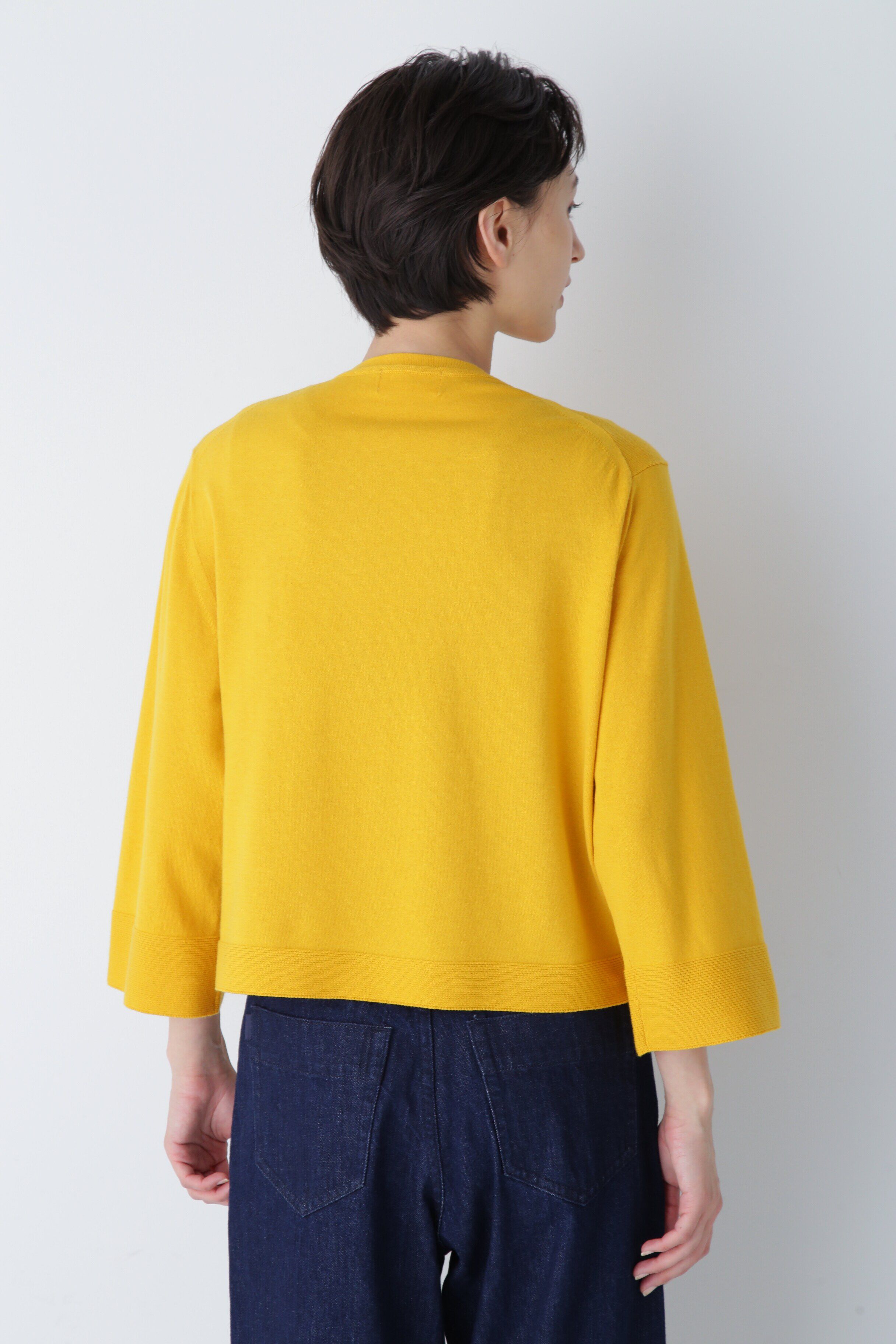  「◆コットンポリエステルキュプラニットプルオーバー」|ニット・セーター|