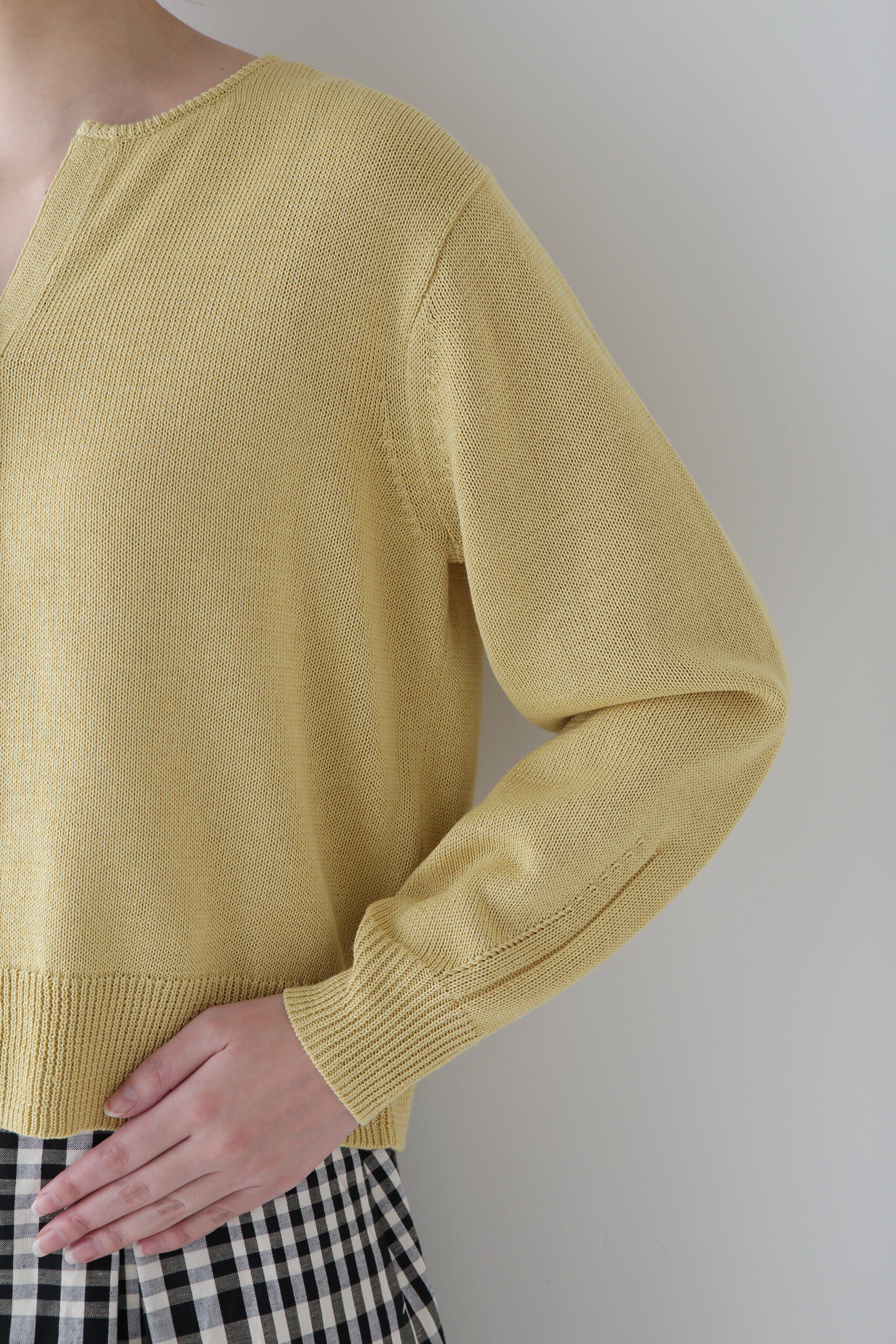  「◆ミドルゲージギマカーディガン」|ニット・セーター|