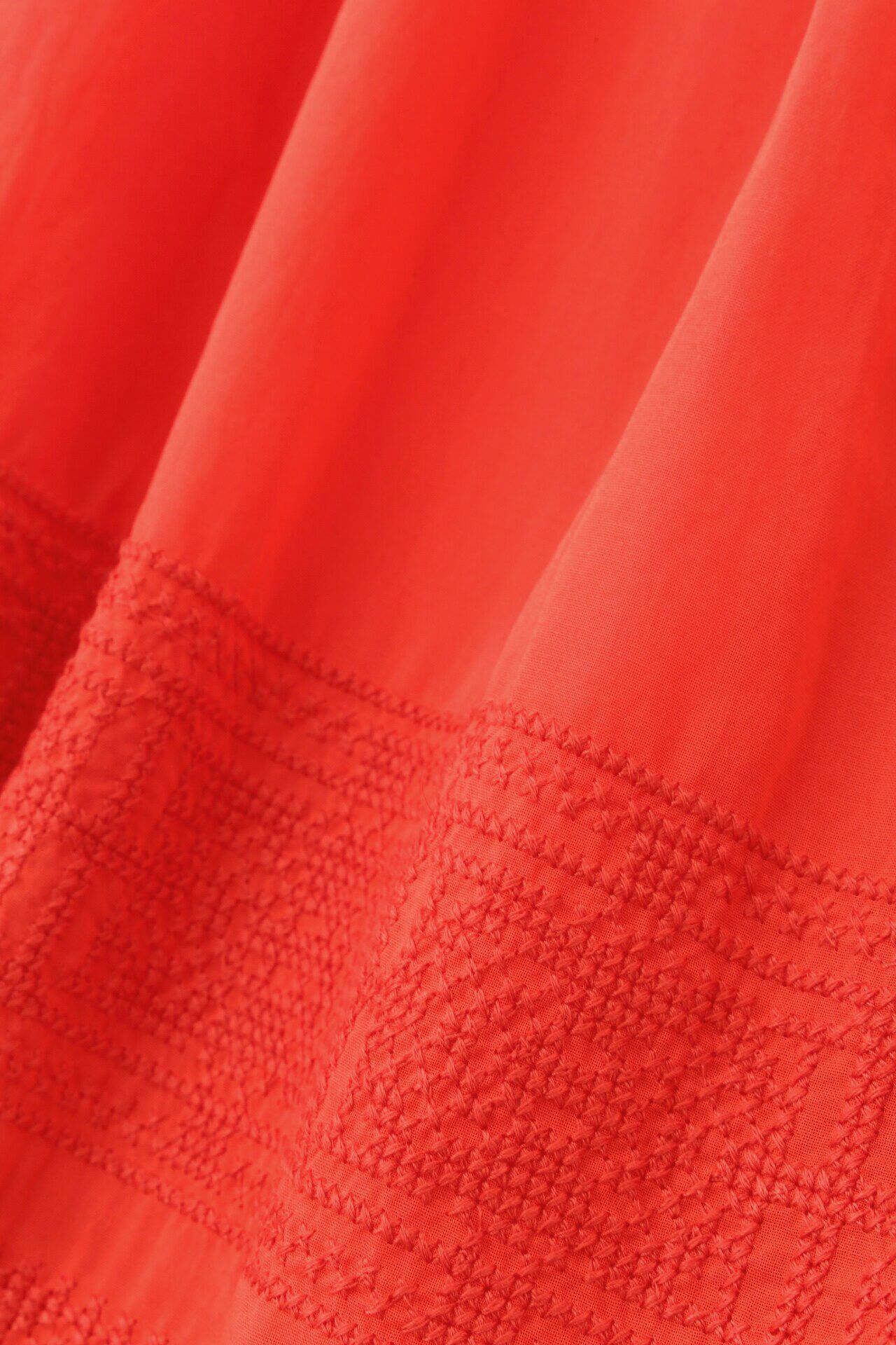  「◆インド刺繍コットンボイルスカート」|スカート|