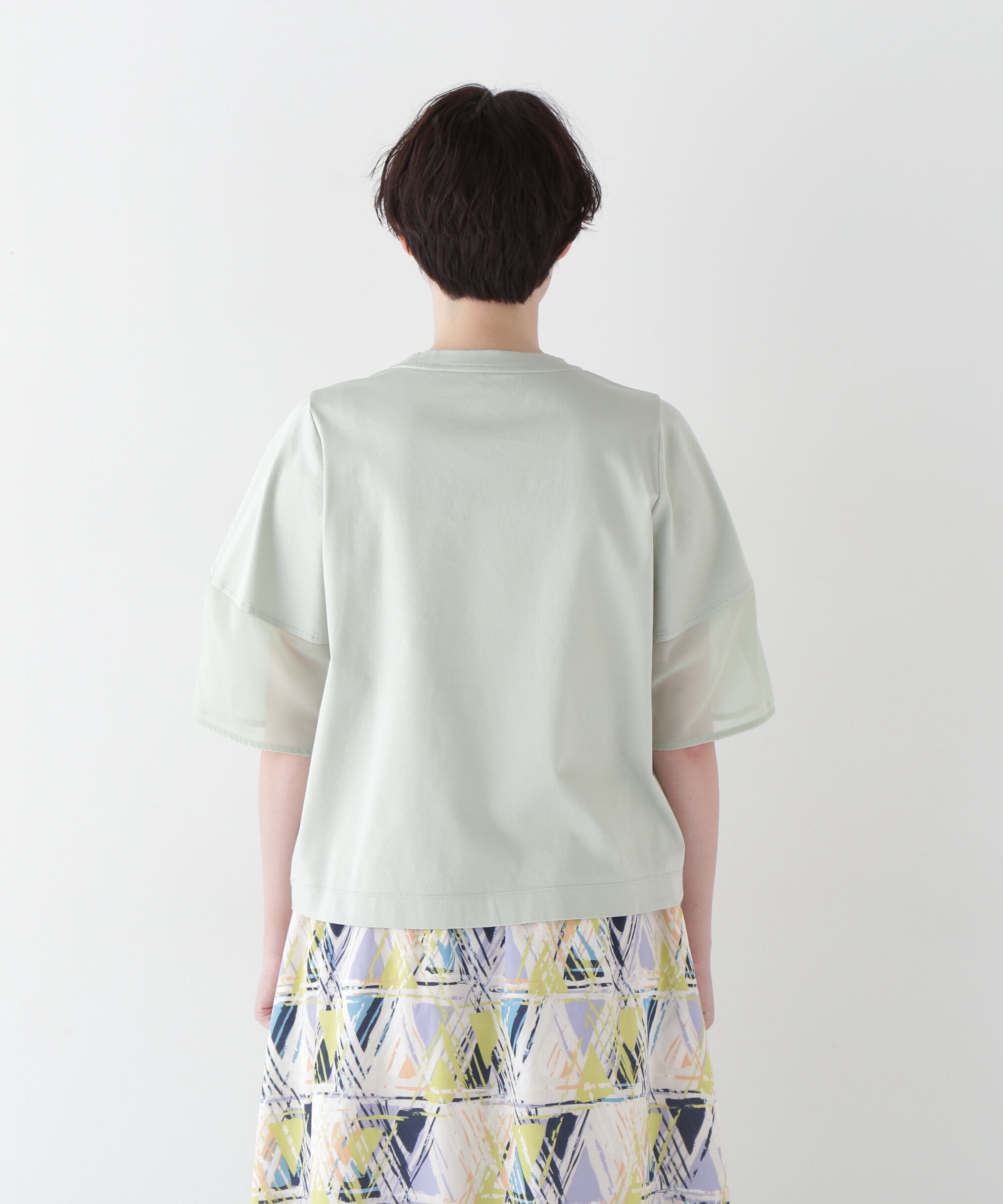  「◆アードッキングモックネックカットソープルオーバー」|Tシャツ・カットソー|