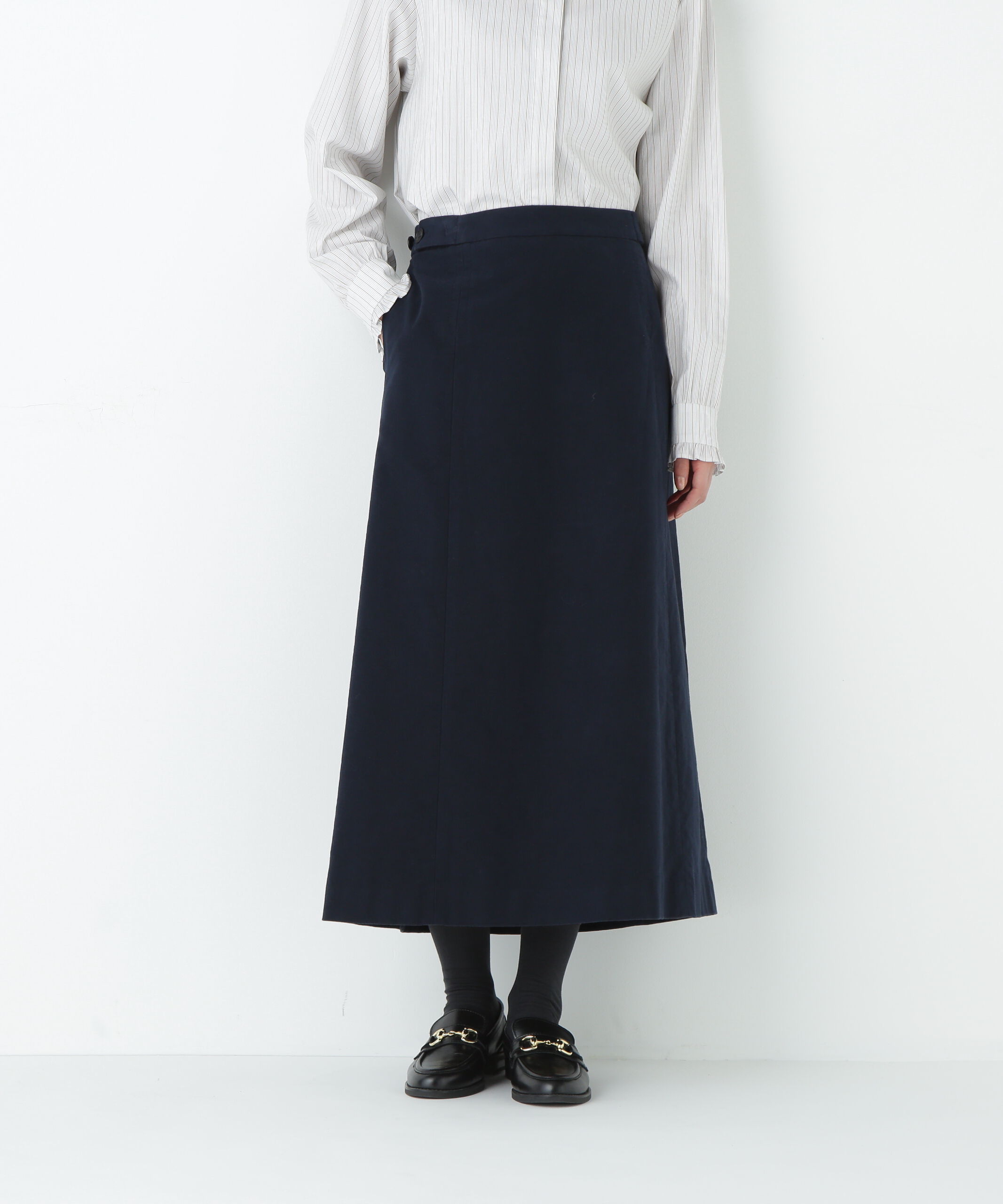  「◆ライトモールスキンＡラインスカート」|スカート|