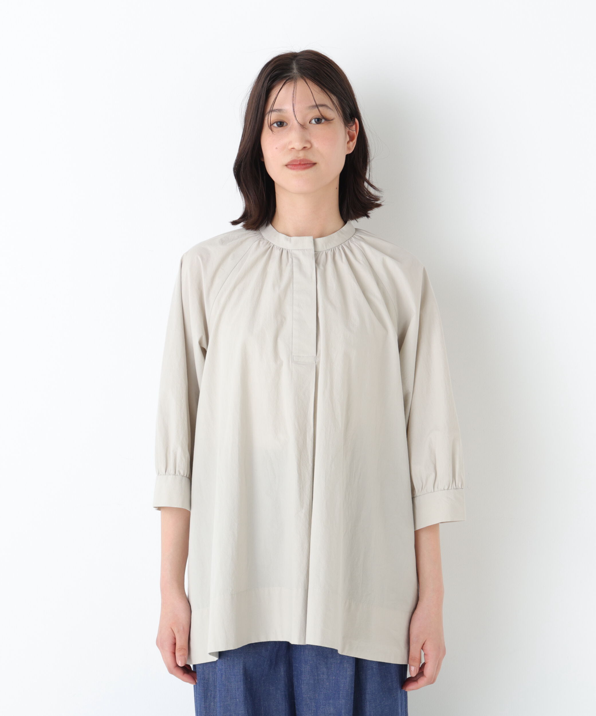  「◆フレアーチュニックブラウス」|シャツ・ブラウス|