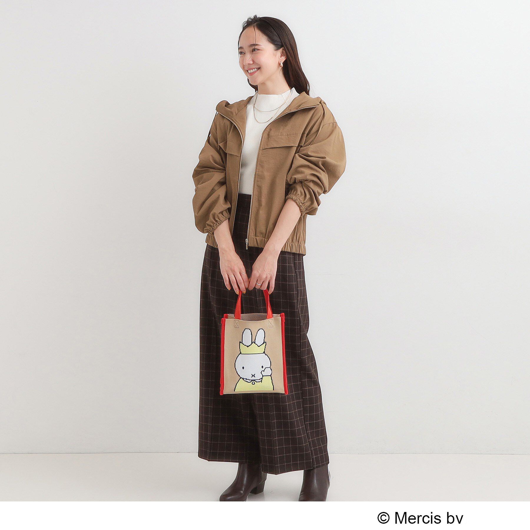 SHOO･LA･RUE「【ミッフィー】ニッティングトート」|トートバッグ|