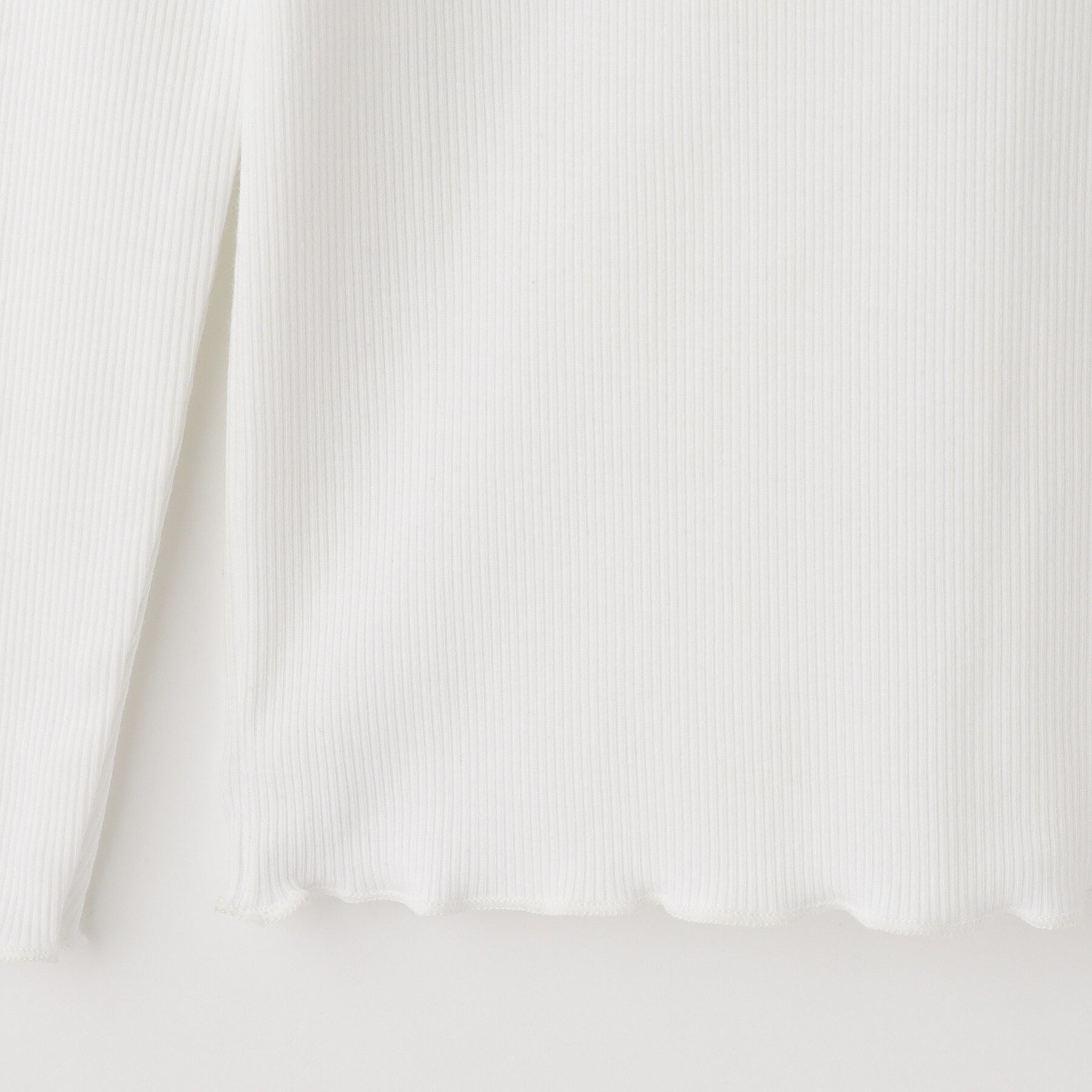 SHOO･LA･RUE「【110-140cm/プチセレ】リボンハイネックインナー」|Tシャツ・カットソー|