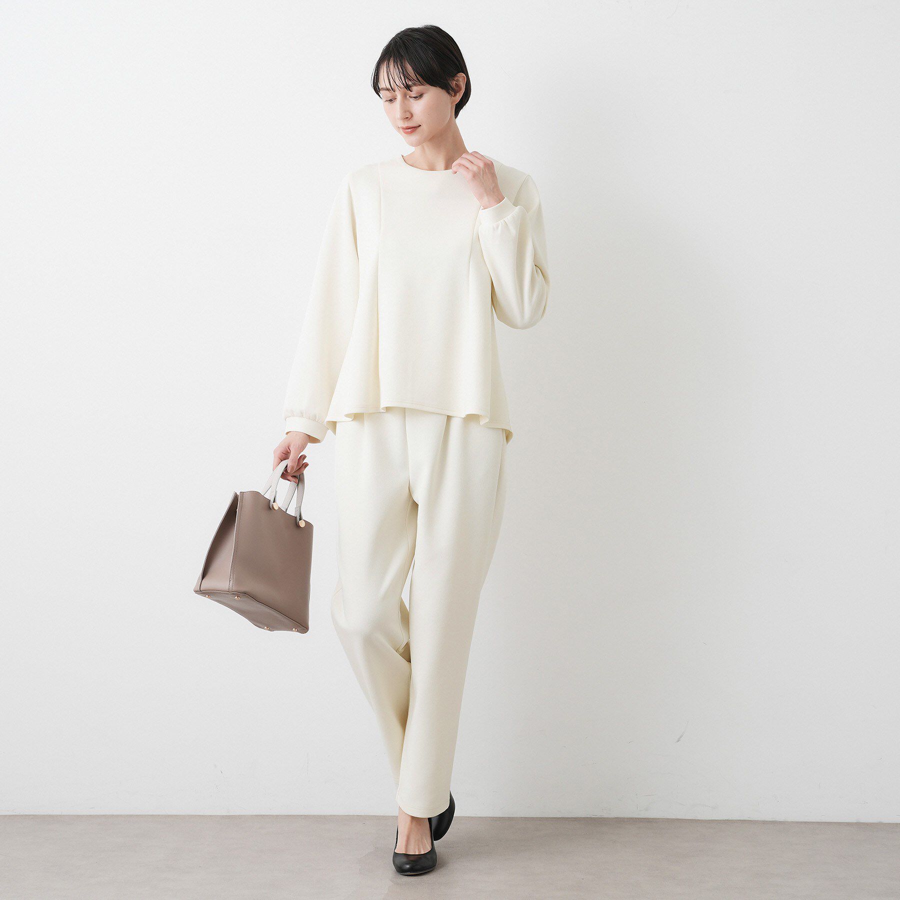 Dessin「【入卒/セレモニー/セットアップ可能】カットジョーゼット2WAYトップス」|シャツ・ブラウス|