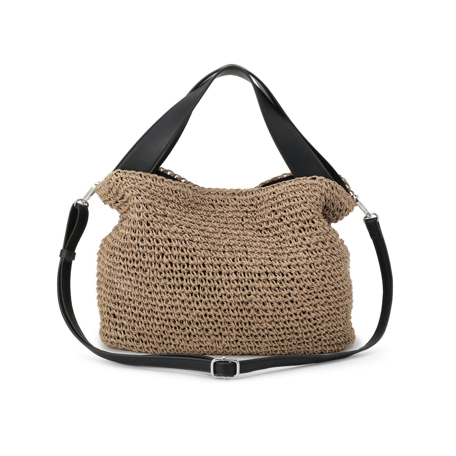 Dessin「【2WAY】ペーパーメッシュショルダートート」|トートバッグ|