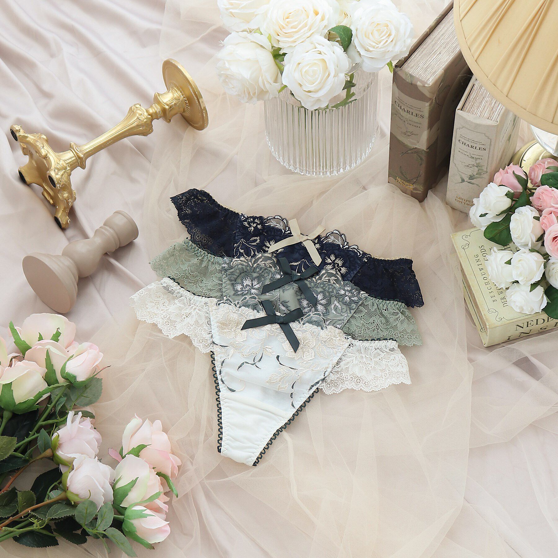 Risa Magli「マリカ Tバックショーツ」|インナー|