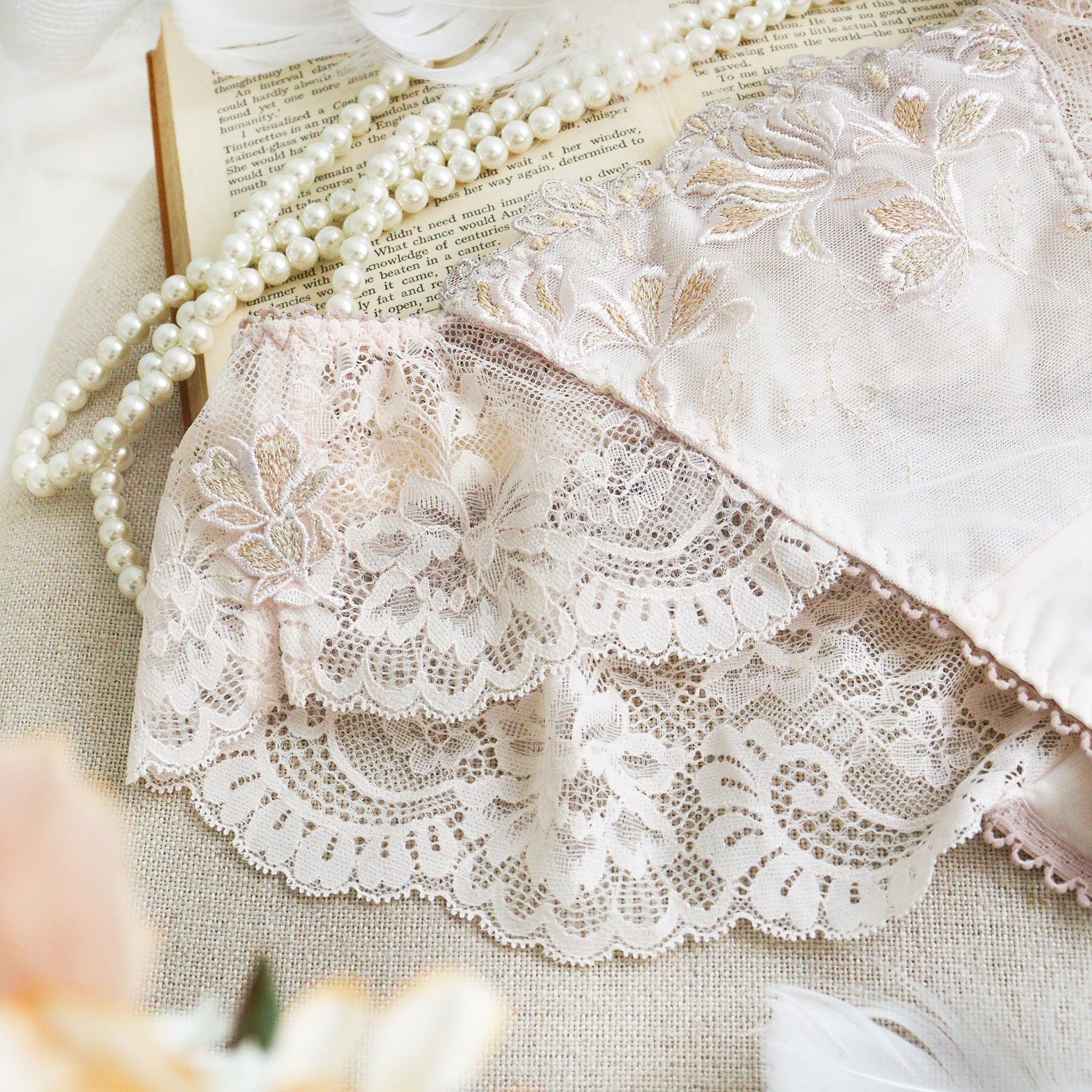 Risa Magli「リーゼル レースショーツ」|インナー|