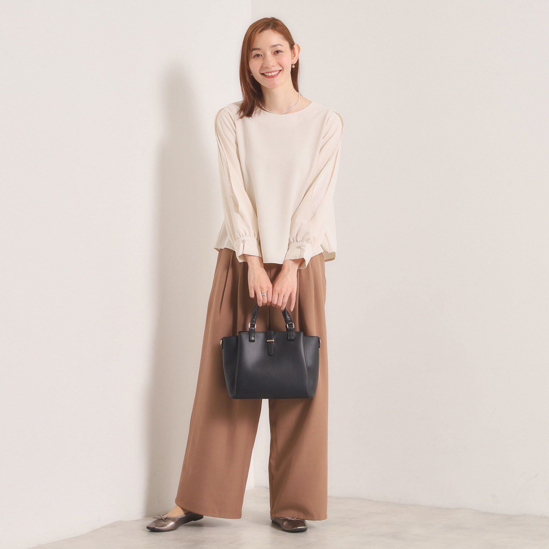 ITS&rsquo;DEMO「＜かるバッグ＞2WAYトート」|ハンドバッグ|