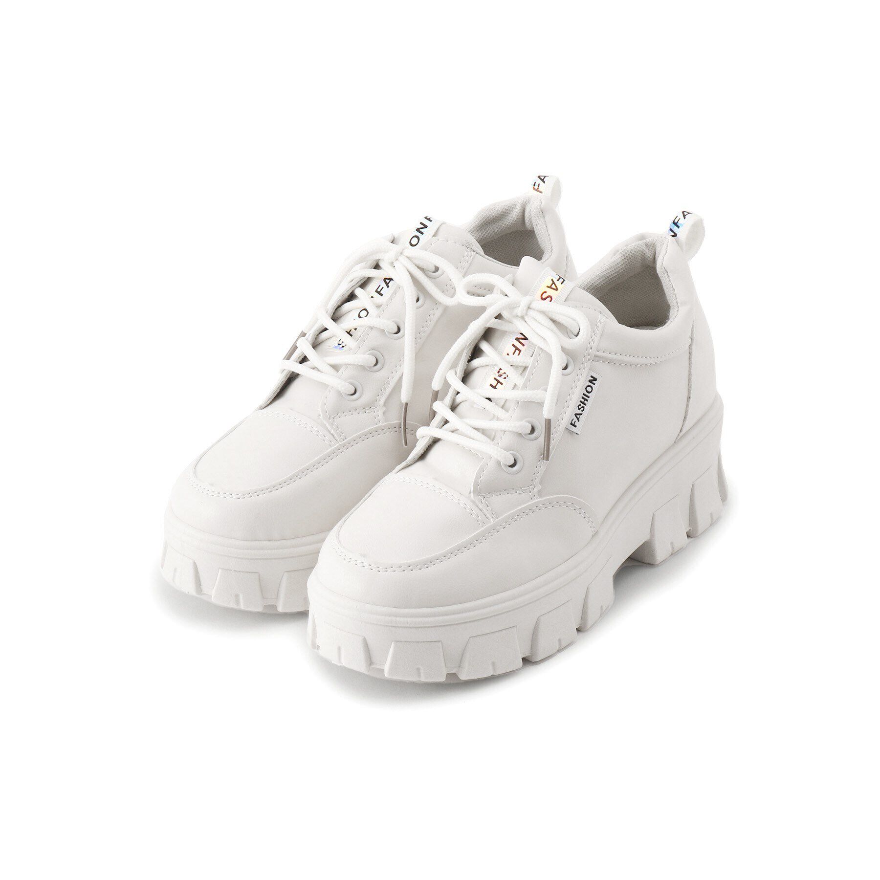 csT&P「軽量ソールで軽い♪シンプルデザインスニーカー【csT&P】」|スニーカー|アイボリー(004)