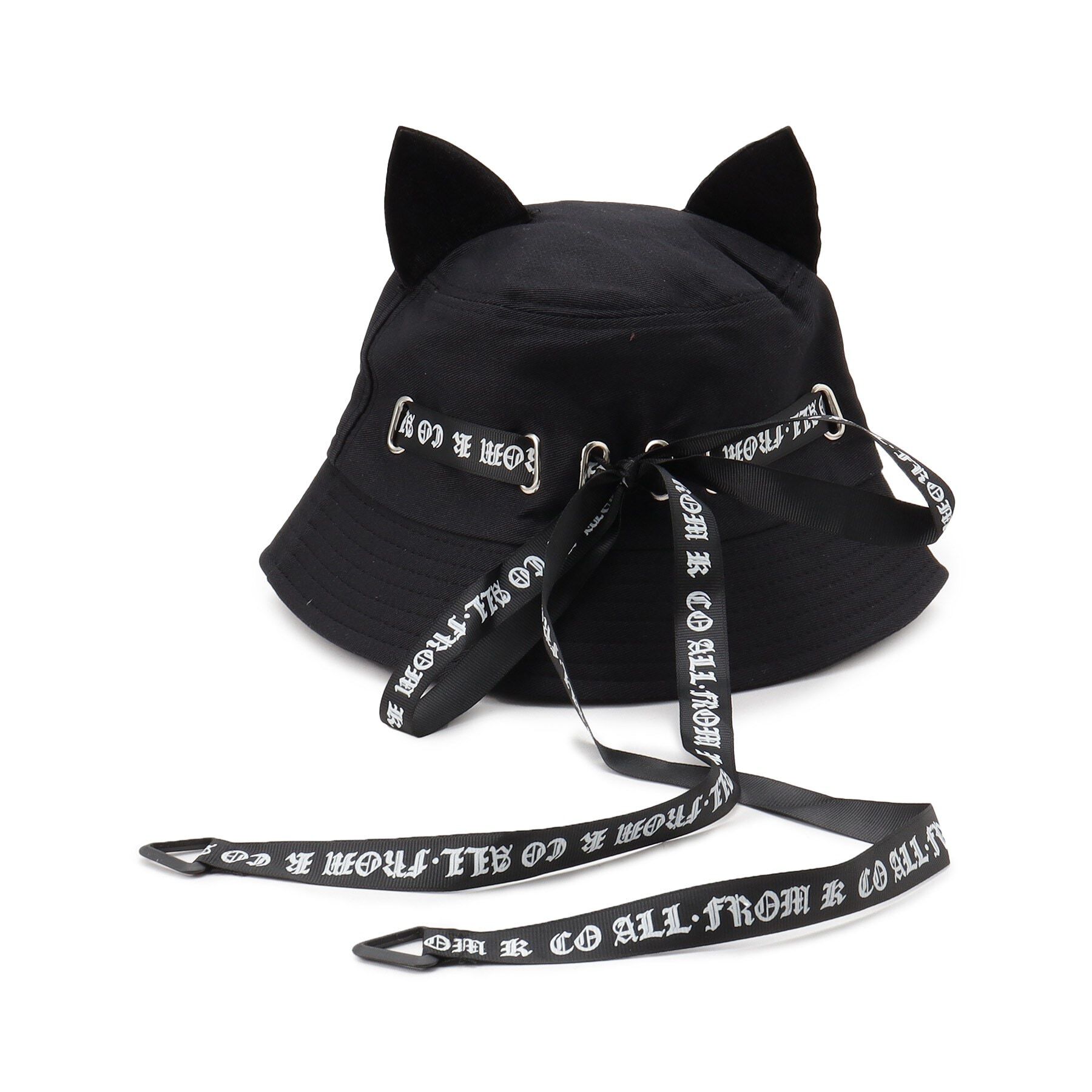 Grandedge「ネコミミリボンバケットハット」|ハット|