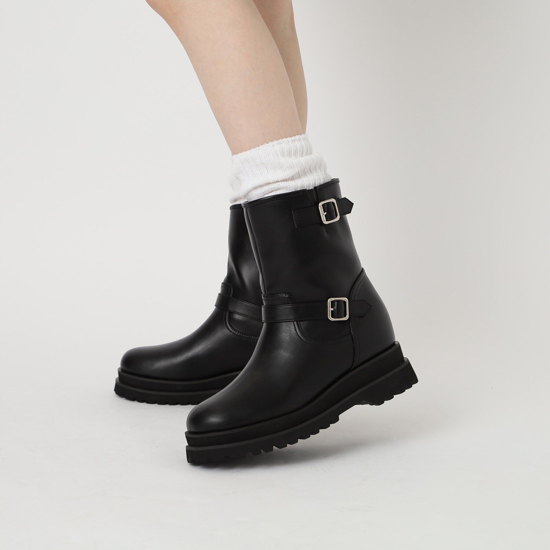 ESPERANZA「きゅんフィットインソールエンジニアショートブーツ」|ショートブーツ|