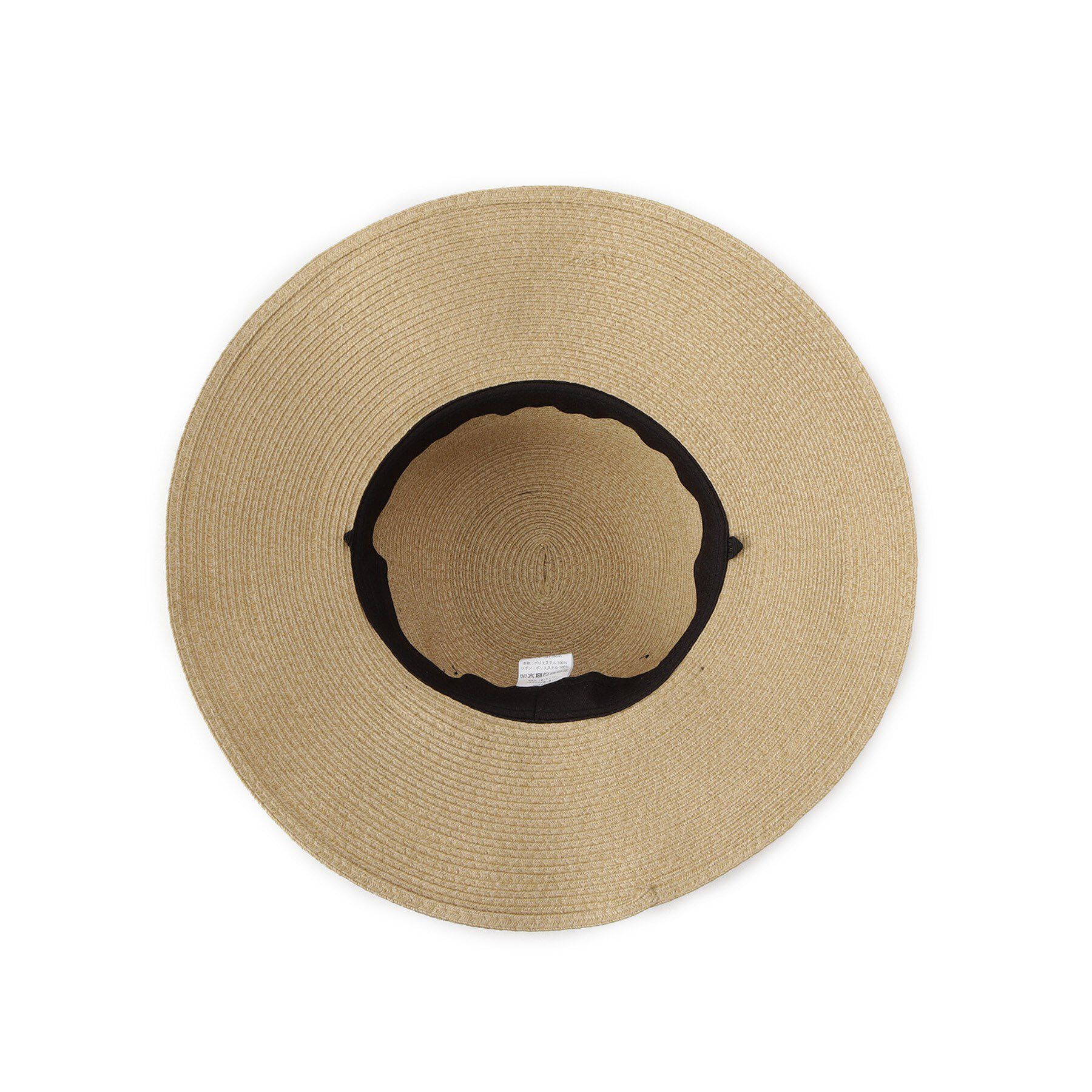 Grandedge「【接触冷感／洗濯可】コンパクトウォッシャブルリボンハット」|ハット|