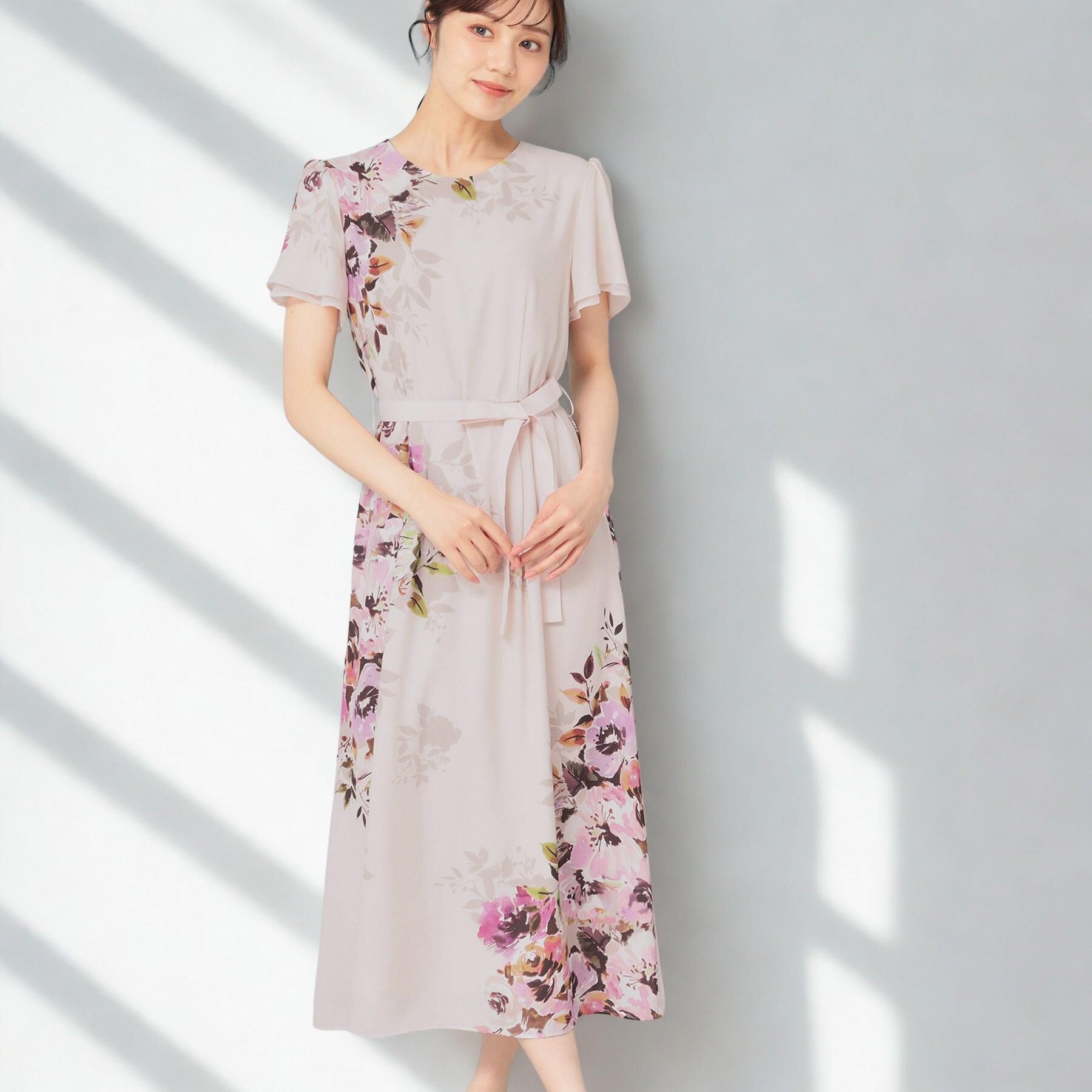 SunaUna「【&yours project】パネル柄ワンピース」|ワンピース|ピンク(171)