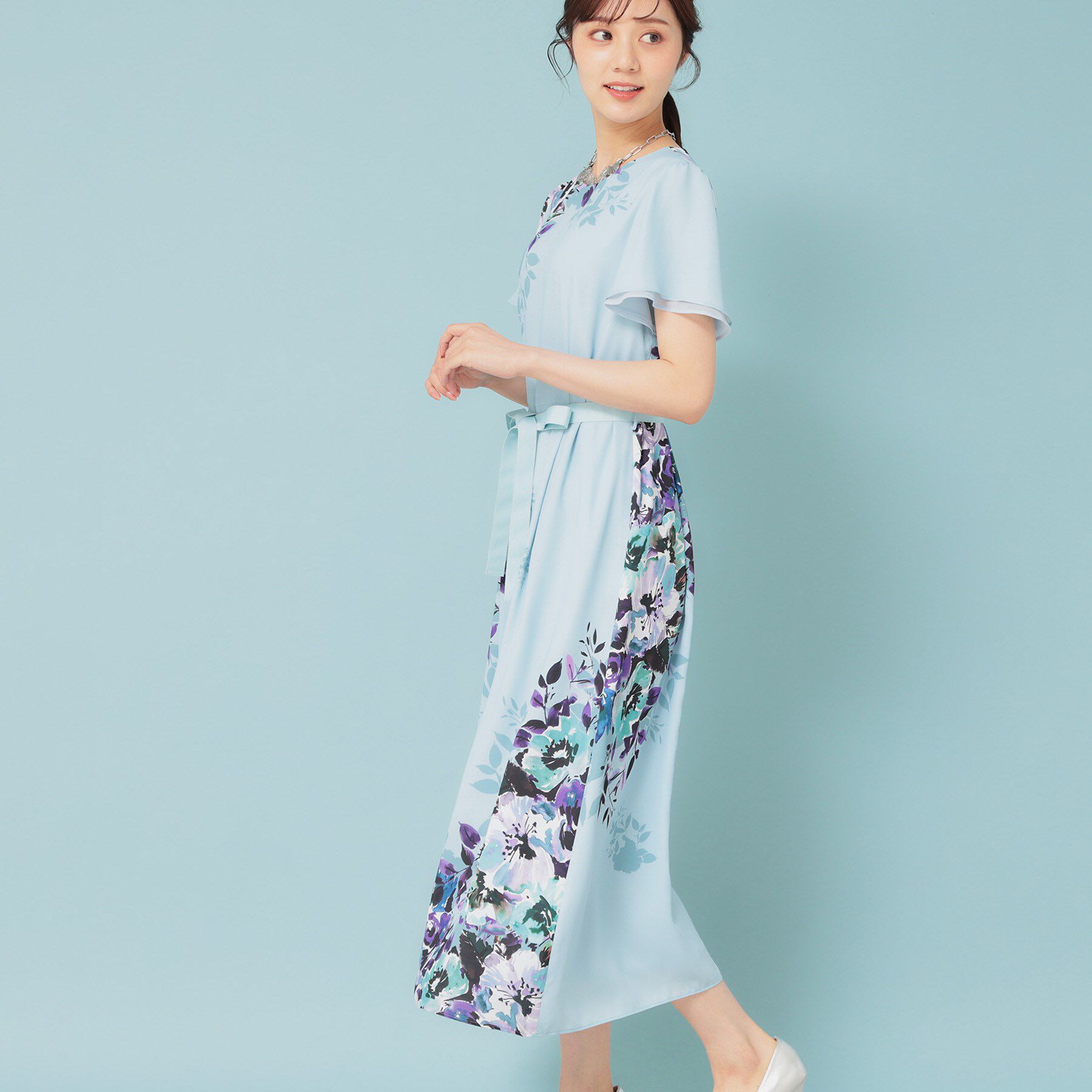 SunaUna「【&yours project】パネル柄ワンピース」|ワンピース|