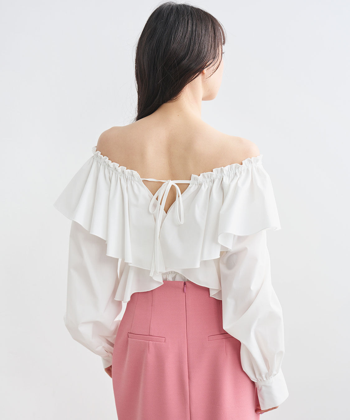 COCO DEAL「フリルオフショルブラウス」|シャツ・ブラウス|