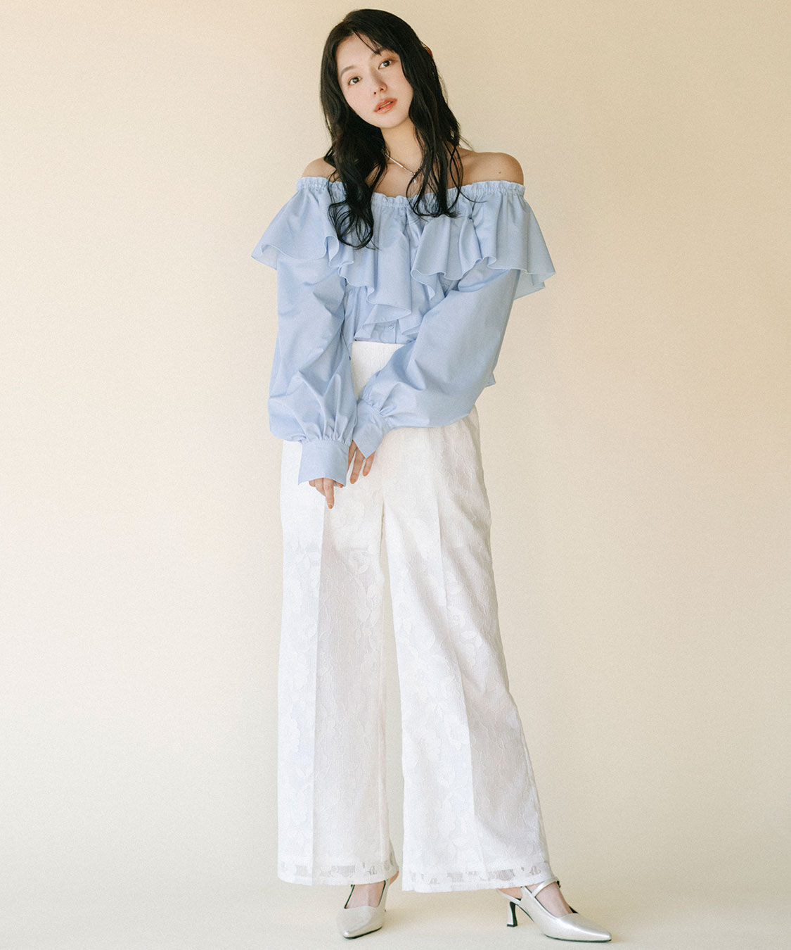 COCO DEAL「フリルオフショルブラウス」|シャツ・ブラウス|