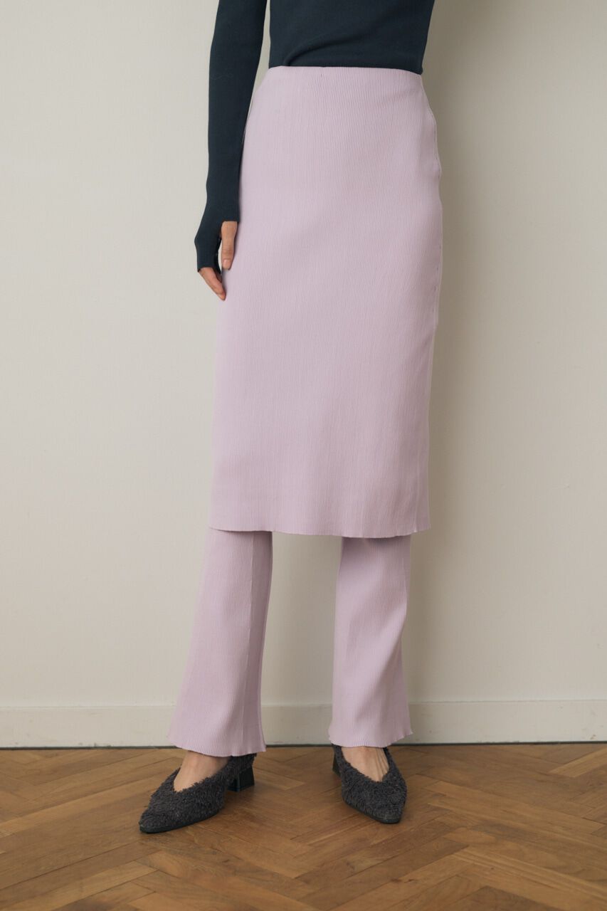 MOUSSY「ニットミディスカート&times;ニットレギンス リサイクルポリエステル使用」|その他|L/PUR1