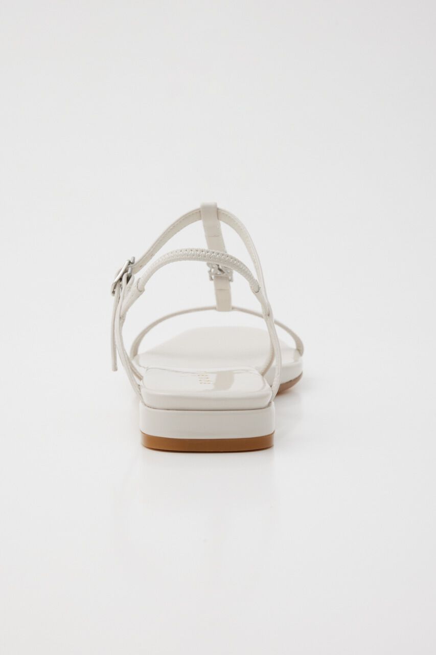 rienda「RRロゴフラットサンダル」|サンダル|