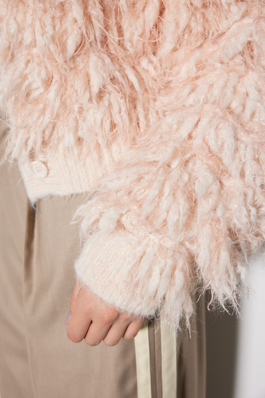 rienda「フリンジニットカーディガン」|カーディガン|