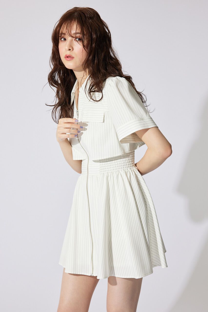 rienda「バストフレアミニワンピース」|ワンピース|