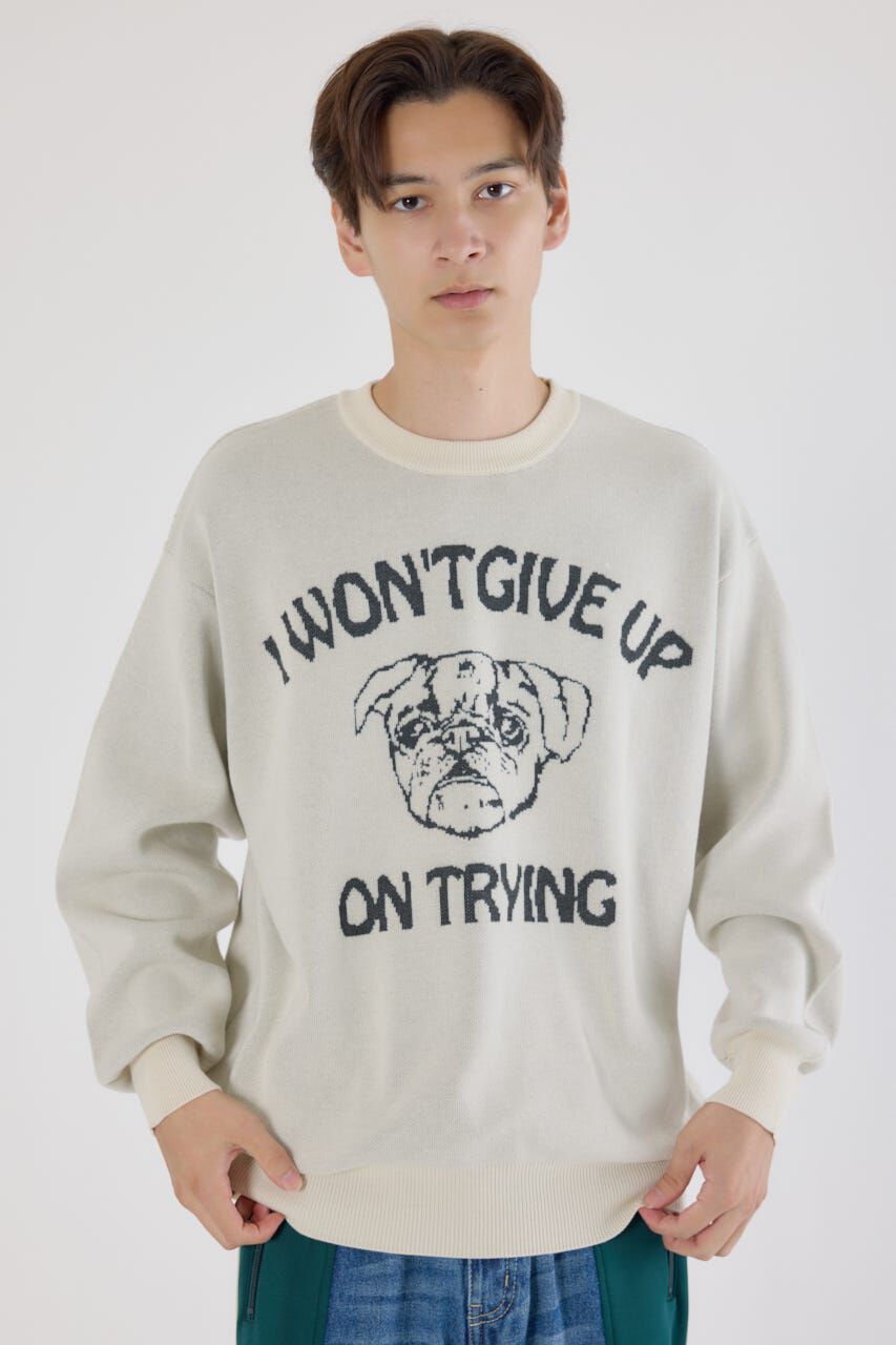 RODEO CROWNS「アニマルジャガードニットトップス」|ニット・セーター|