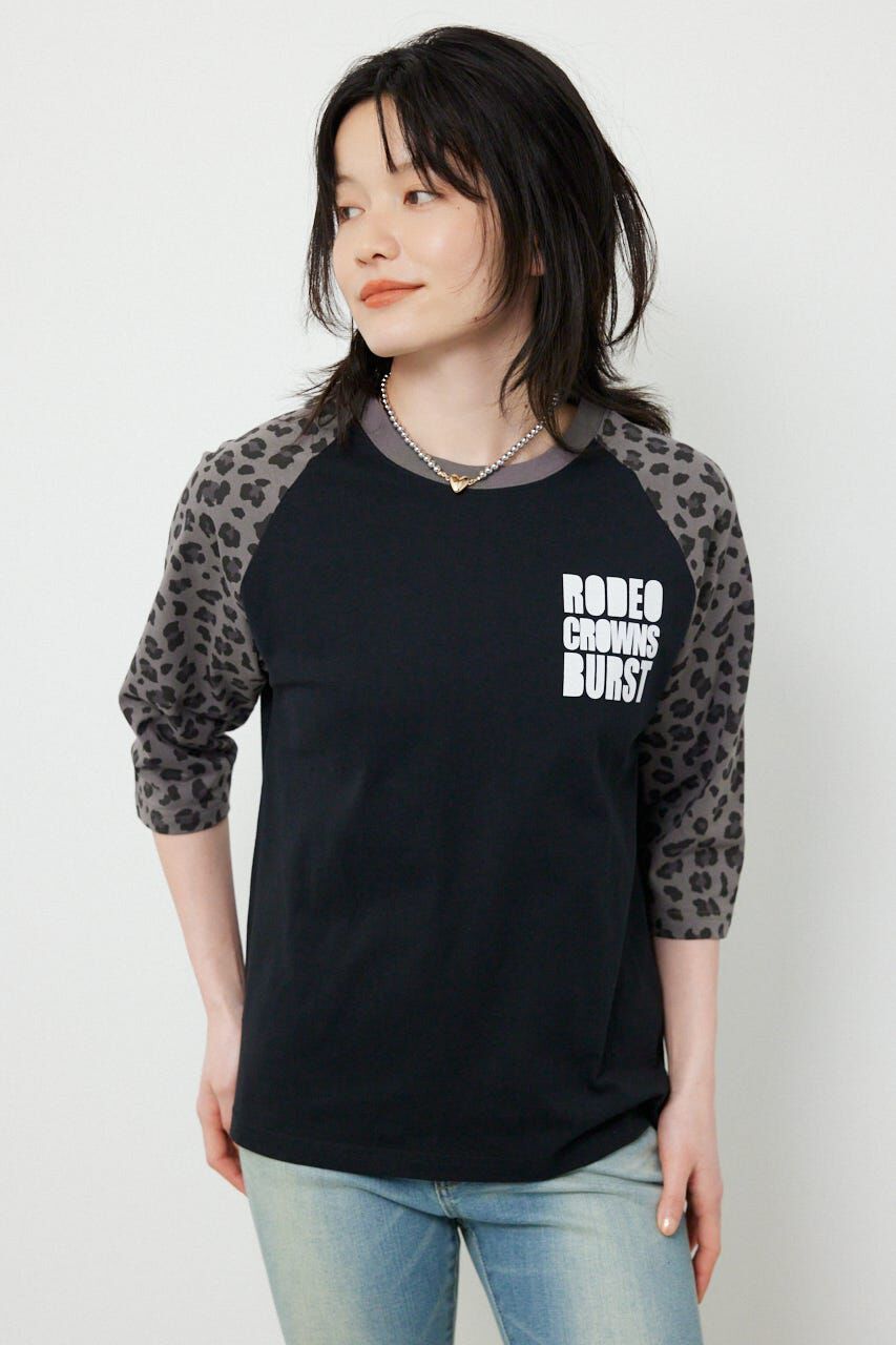 RODEO CROWNS「Ink Logo ラグランTシャツ」|Tシャツ・カットソー|