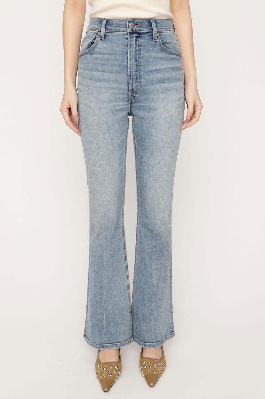 SLY「HW FLARE PT WITH ROICA（R）EF」|デニム|