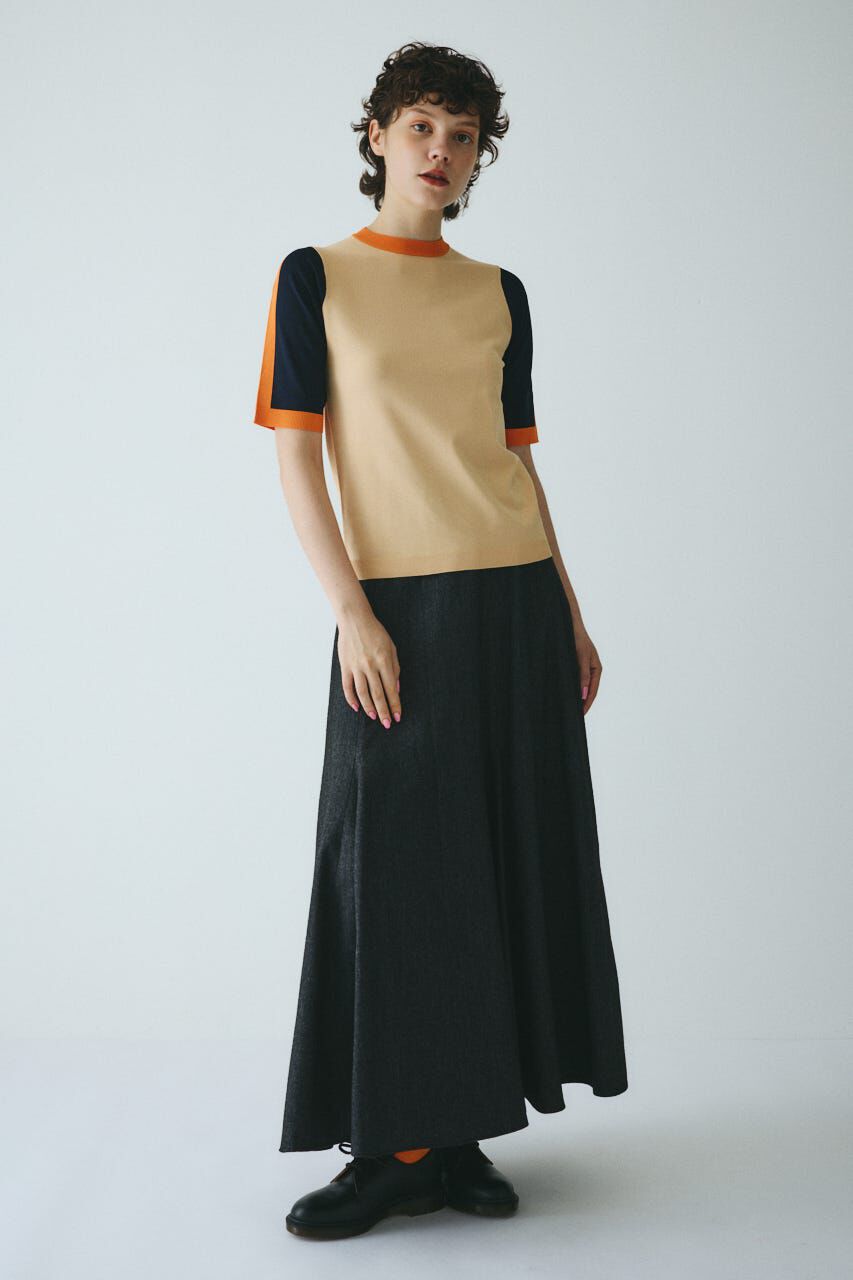 HeRIN.CYE「Color block knit tops」|ニット・セーター|