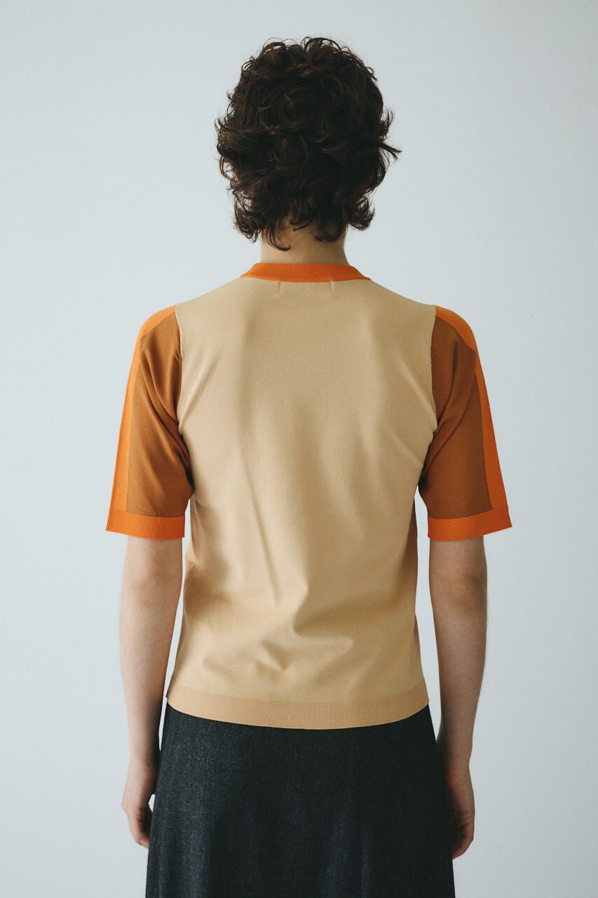 HeRIN.CYE「Color block knit tops」|ニット・セーター|