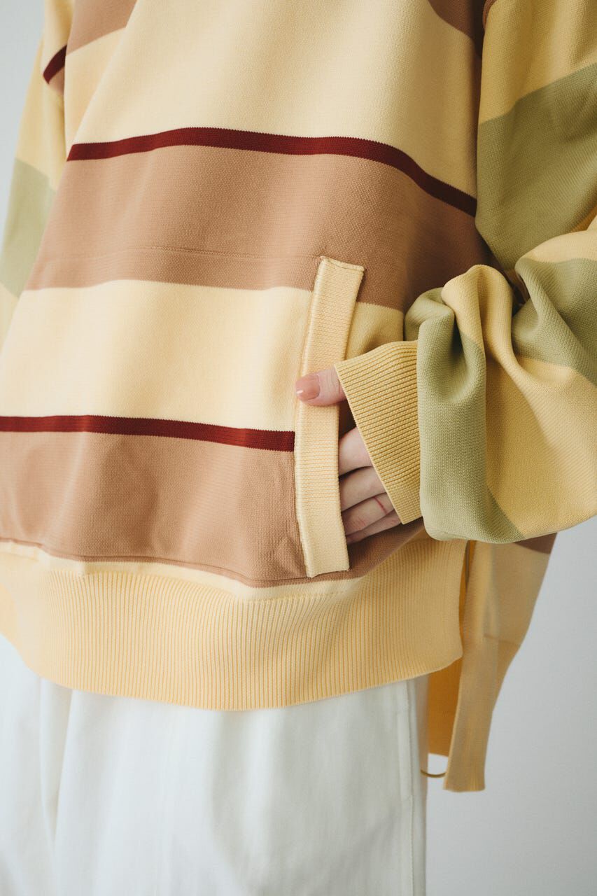 HeRIN.CYE「Border boy knit tops」|ニット・セーター|